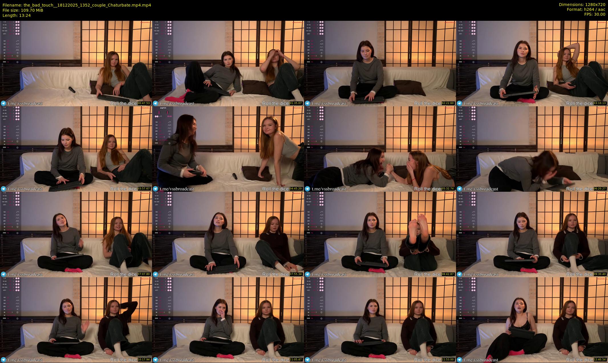 the_bad_touch_ — 14 minute Chaturbate couple cam show recording, 720p, Dec 18, 2025