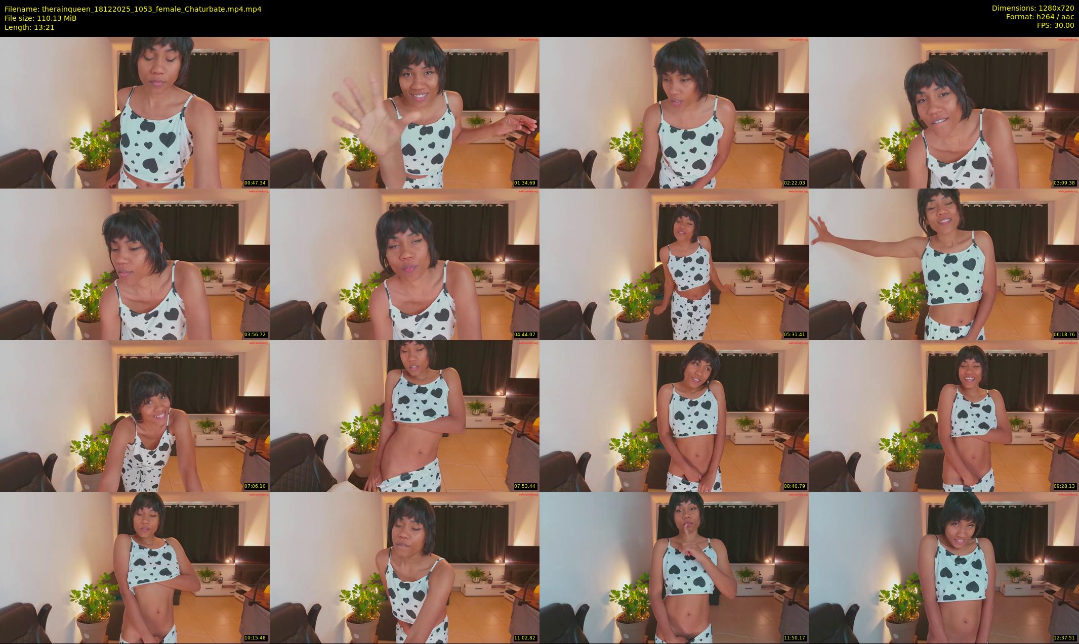 therainqueen — 14 minute Chaturbate female cam show recording, 720p, Dec 18, 2025