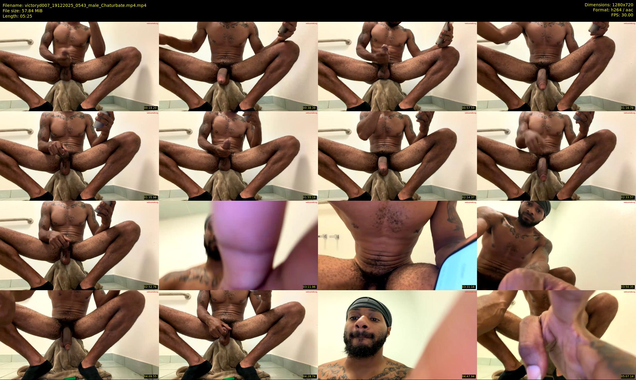 victoryd007 — 6 minute Chaturbate male cam show recording, 720p, Dec 19, 2025