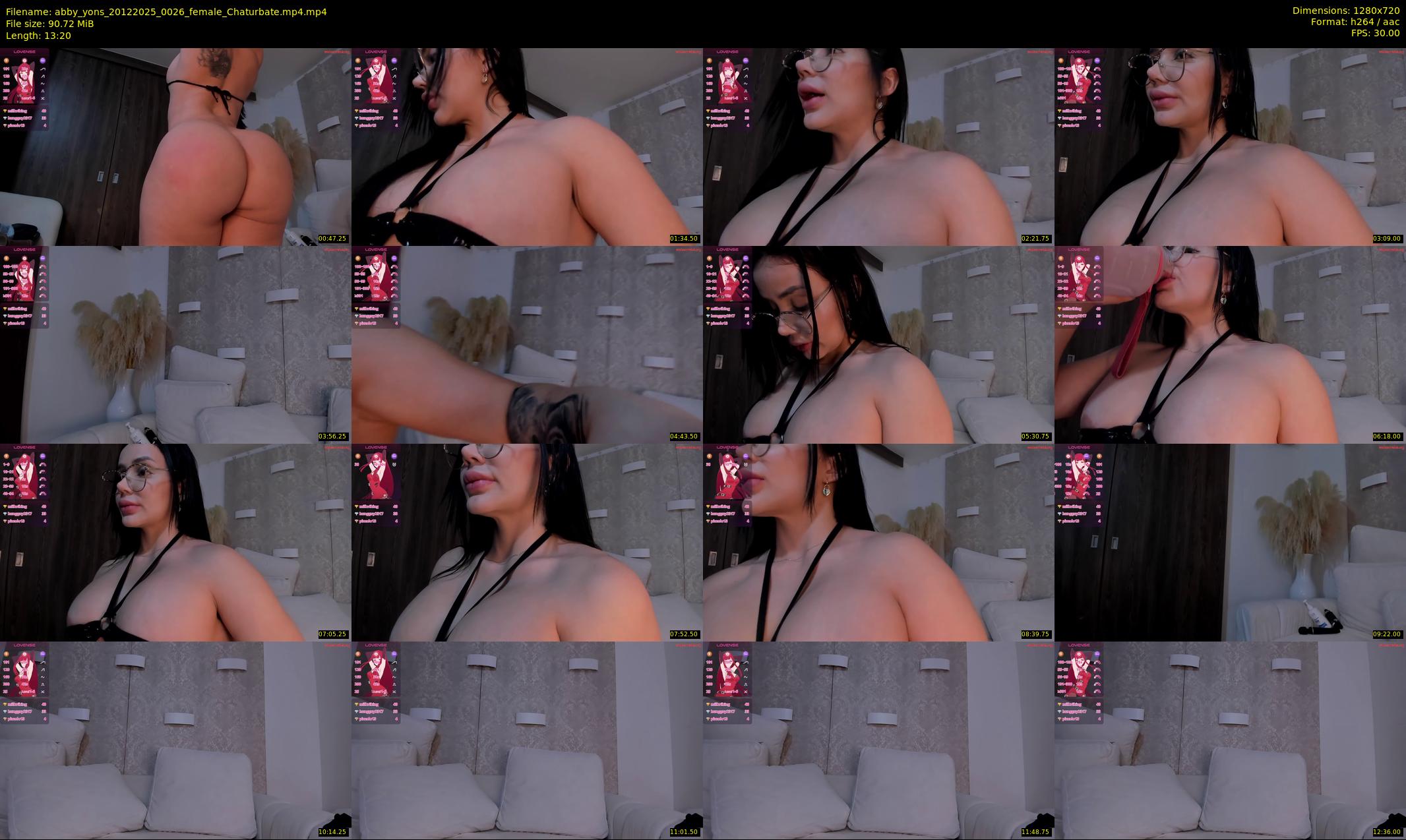 abby_yons — 14 minute Chaturbate female cam show recording, 720p, Dec 20, 2025