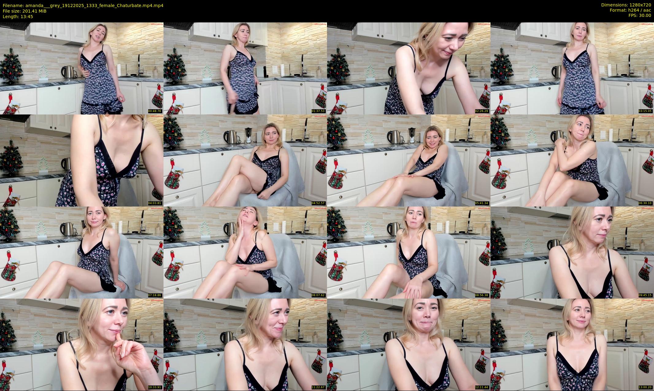 amanda___grey — 14 minute Chaturbate female cam show recording, 720p, Dec 19, 2025