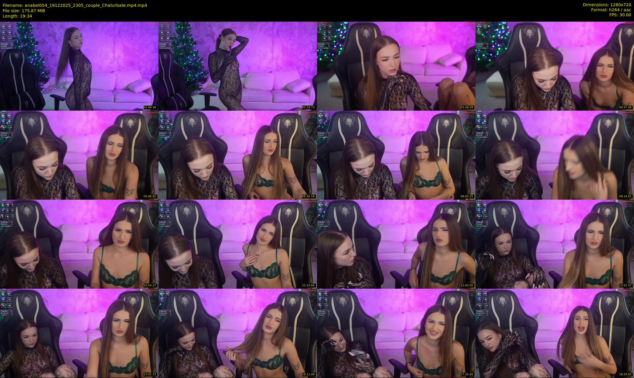 anabel054 — 20 minute Chaturbate female cam show recording, 720p, Dec 19, 2025