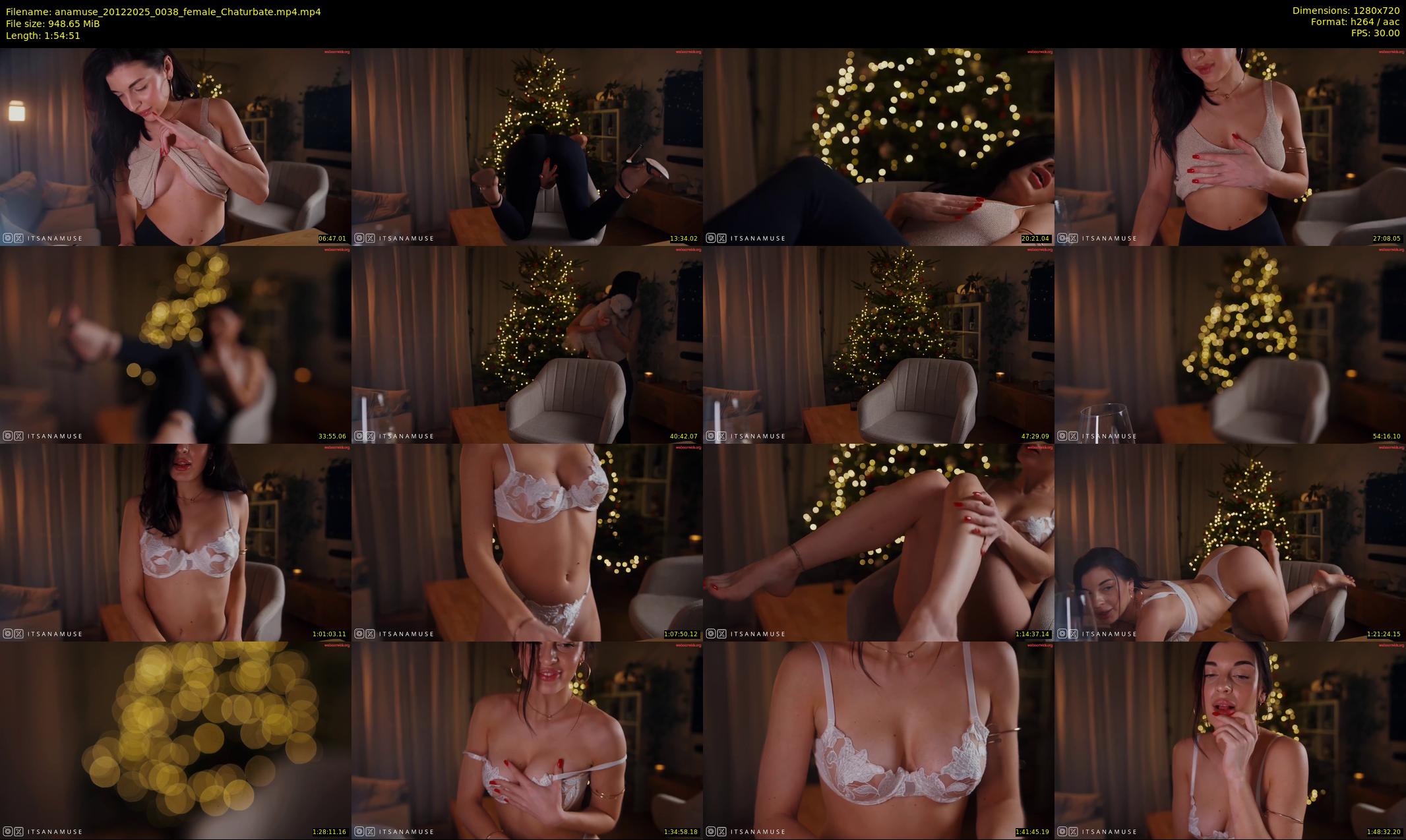 anamuse — 115 minute Chaturbate female cam show recording, 720p, Dec 20, 2025