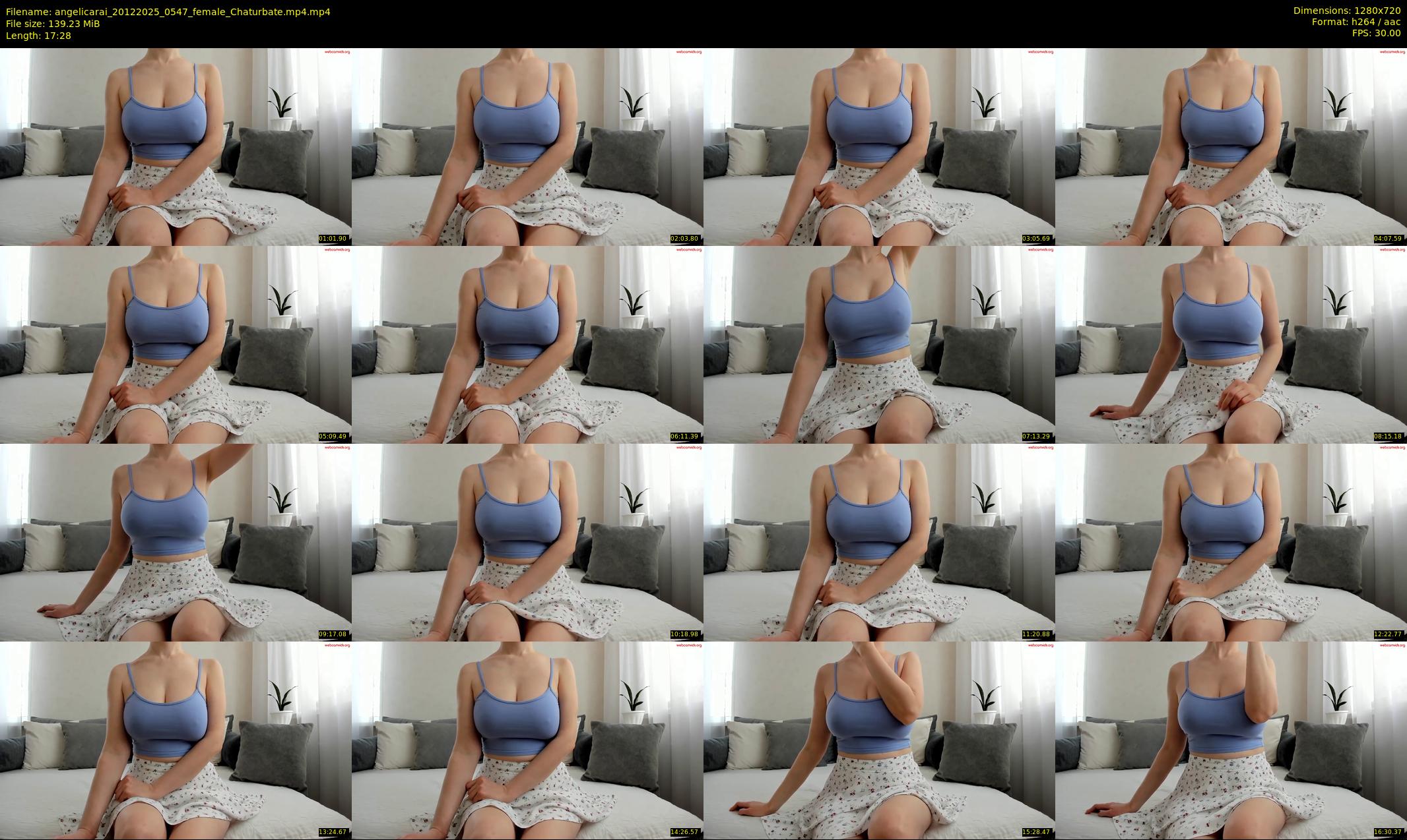 angelicarai — 18 minute Chaturbate female cam show recording, 720p, Dec 20, 2025