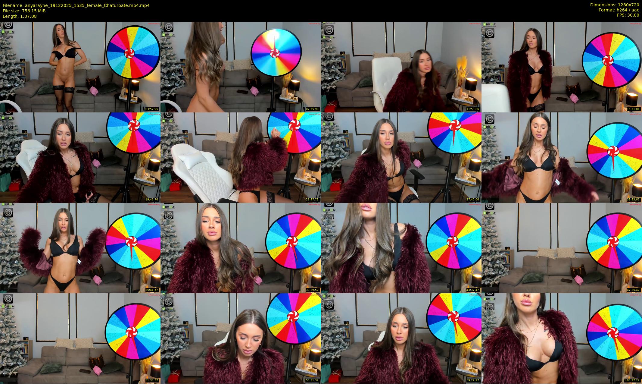 anyarayne — 68 minute Chaturbate female cam show recording, 720p, Dec 19, 2025
