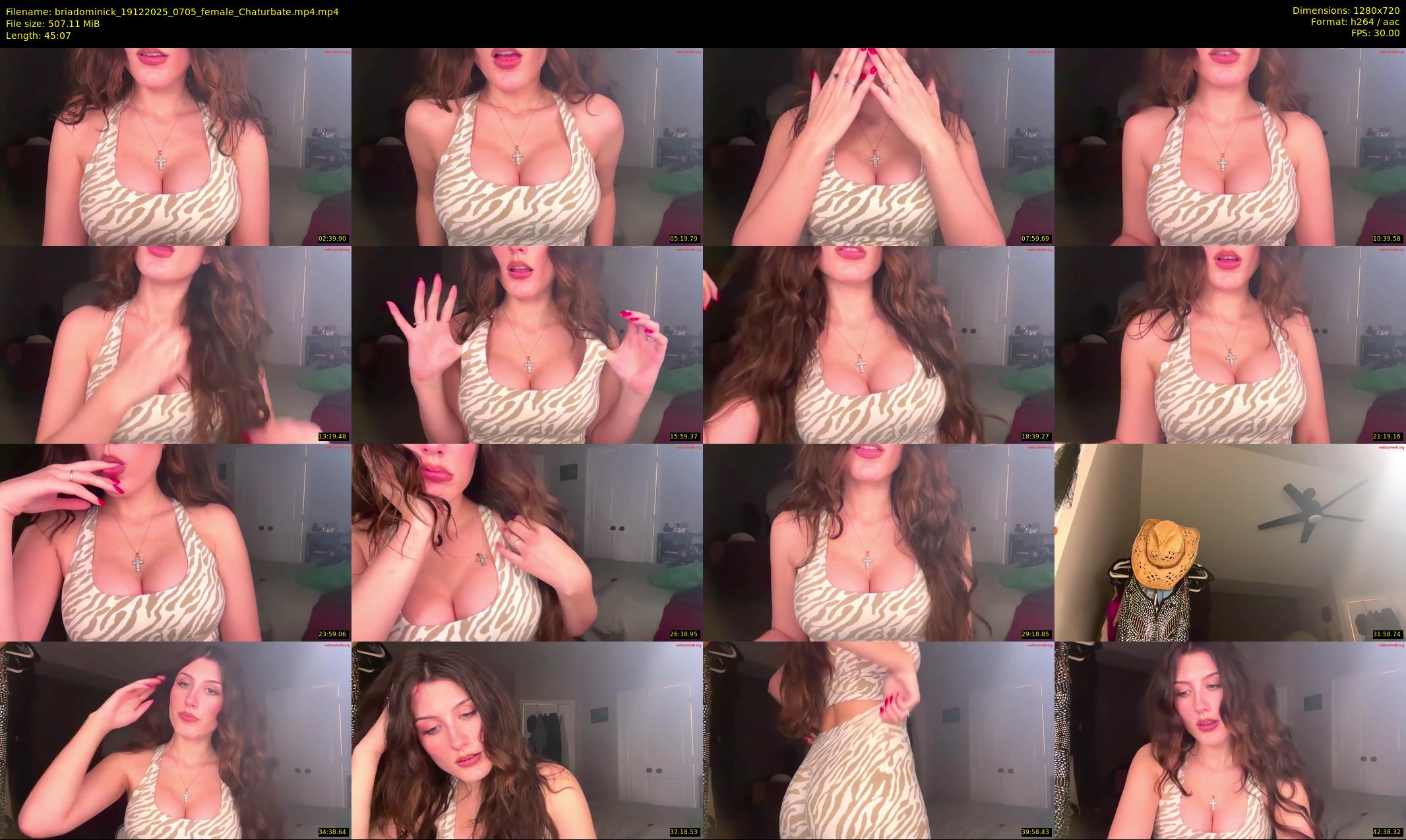 briadominick — 46 minute Chaturbate couple cam show recording, 720p, Dec 19, 2025