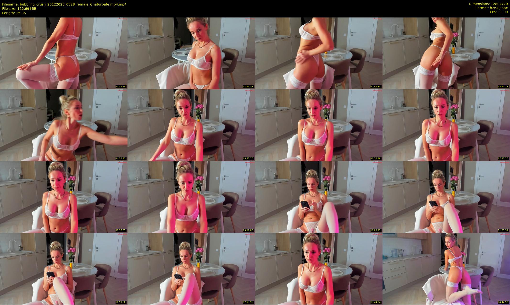 bubbling_crush — 16 minute Chaturbate female cam show recording, 720p, Dec 20, 2025