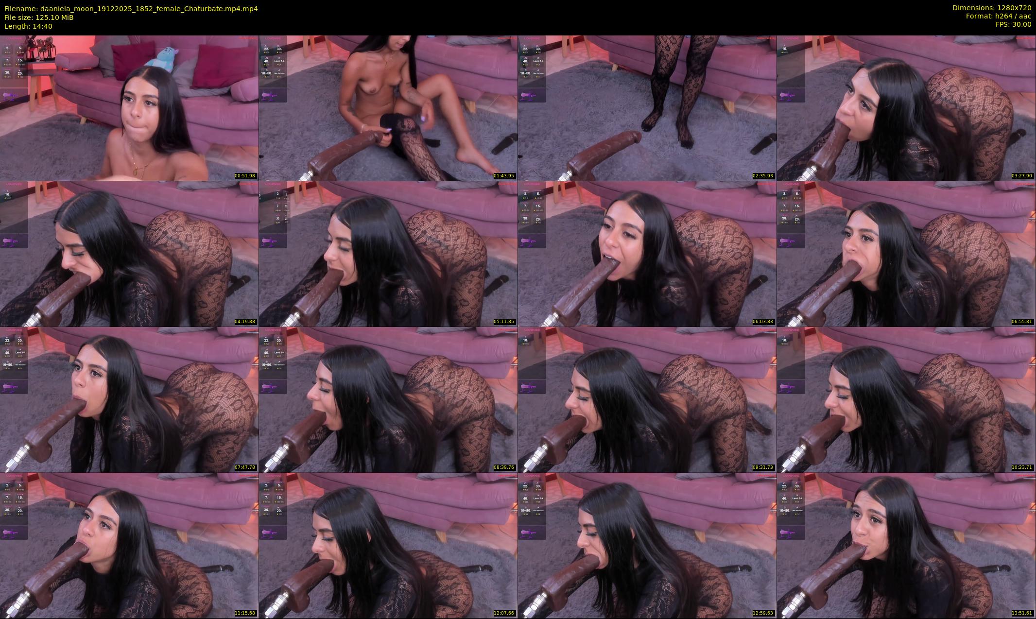 daaniela_moon — 15 minute Chaturbate female cam show recording, 720p, Dec 19, 2025