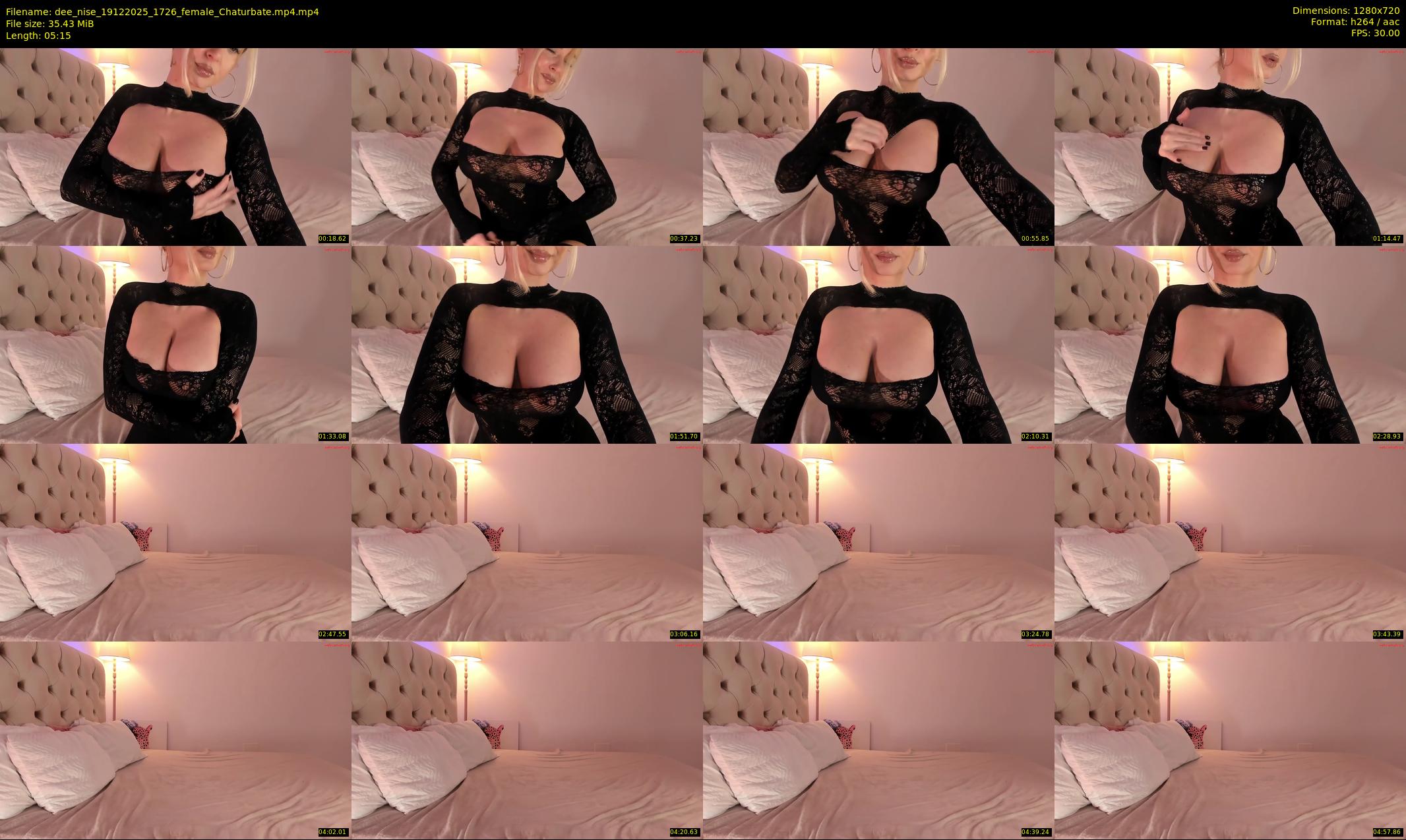 dee_nise — 6 minute Chaturbate female cam show recording, 720p, Dec 19, 2025