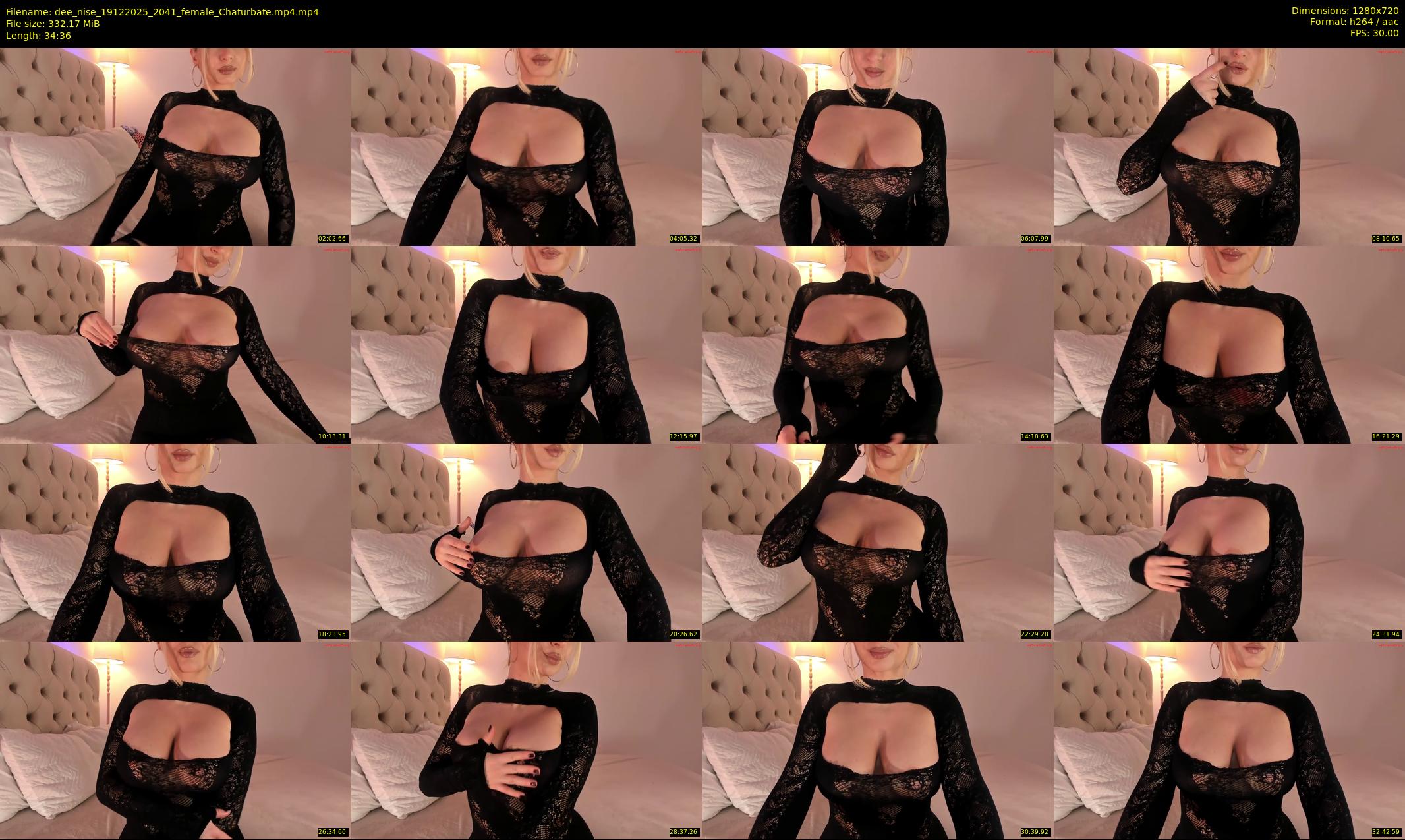 dee_nise — 35 minute Chaturbate female cam show recording, 720p, Dec 19, 2025