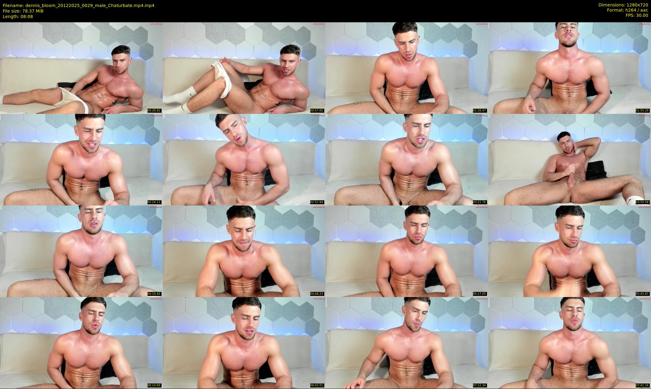 dennis_bloom — 9 minute Chaturbate male cam show recording, 720p, Dec 20, 2025