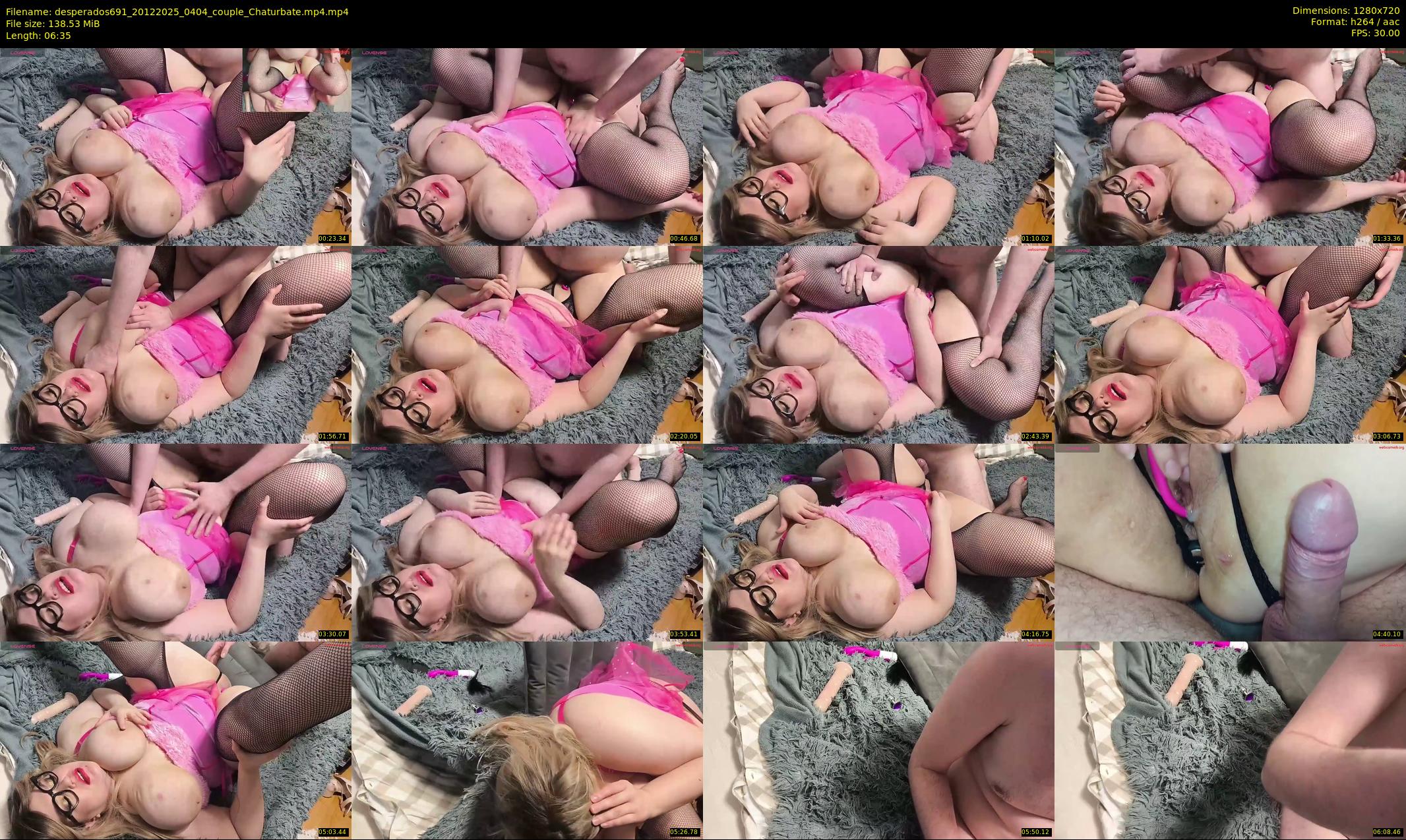 desperados691 — 7 minute Chaturbate couple cam show recording, 720p, Dec 20, 2025