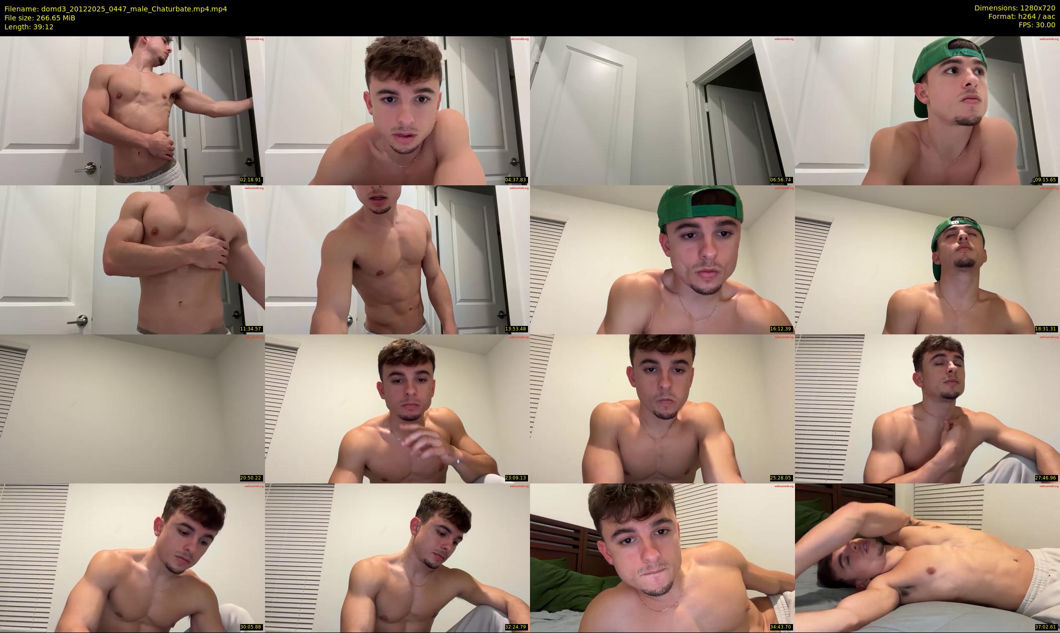 domd3 — 40 minute Chaturbate male cam show recording, 720p, Dec 20, 2025