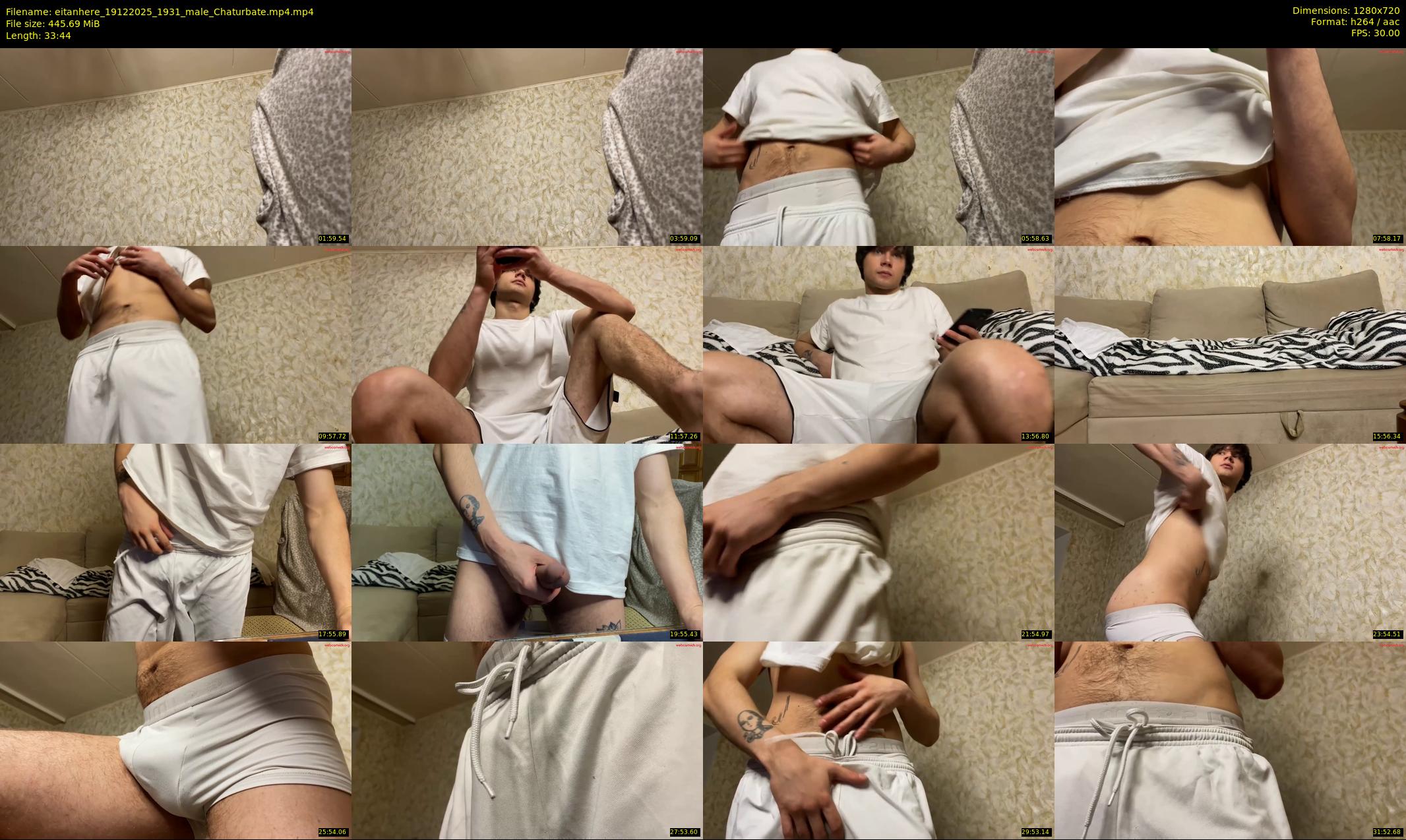 eitanhere — 34 minute Chaturbate male cam show recording, 720p, Dec 19, 2025