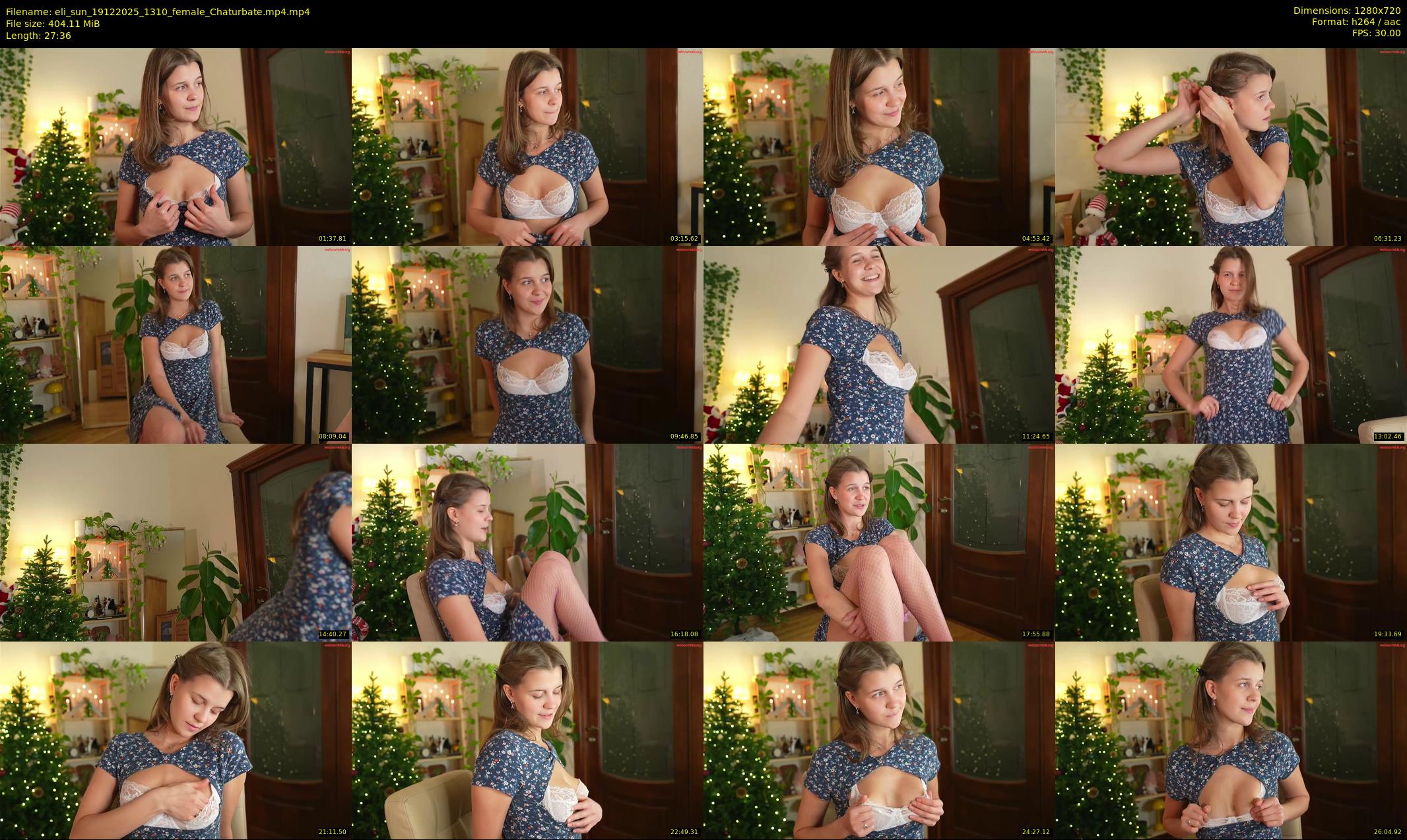 eli_sun — 28 minute Chaturbate female cam show recording, 720p, Dec 19, 2025