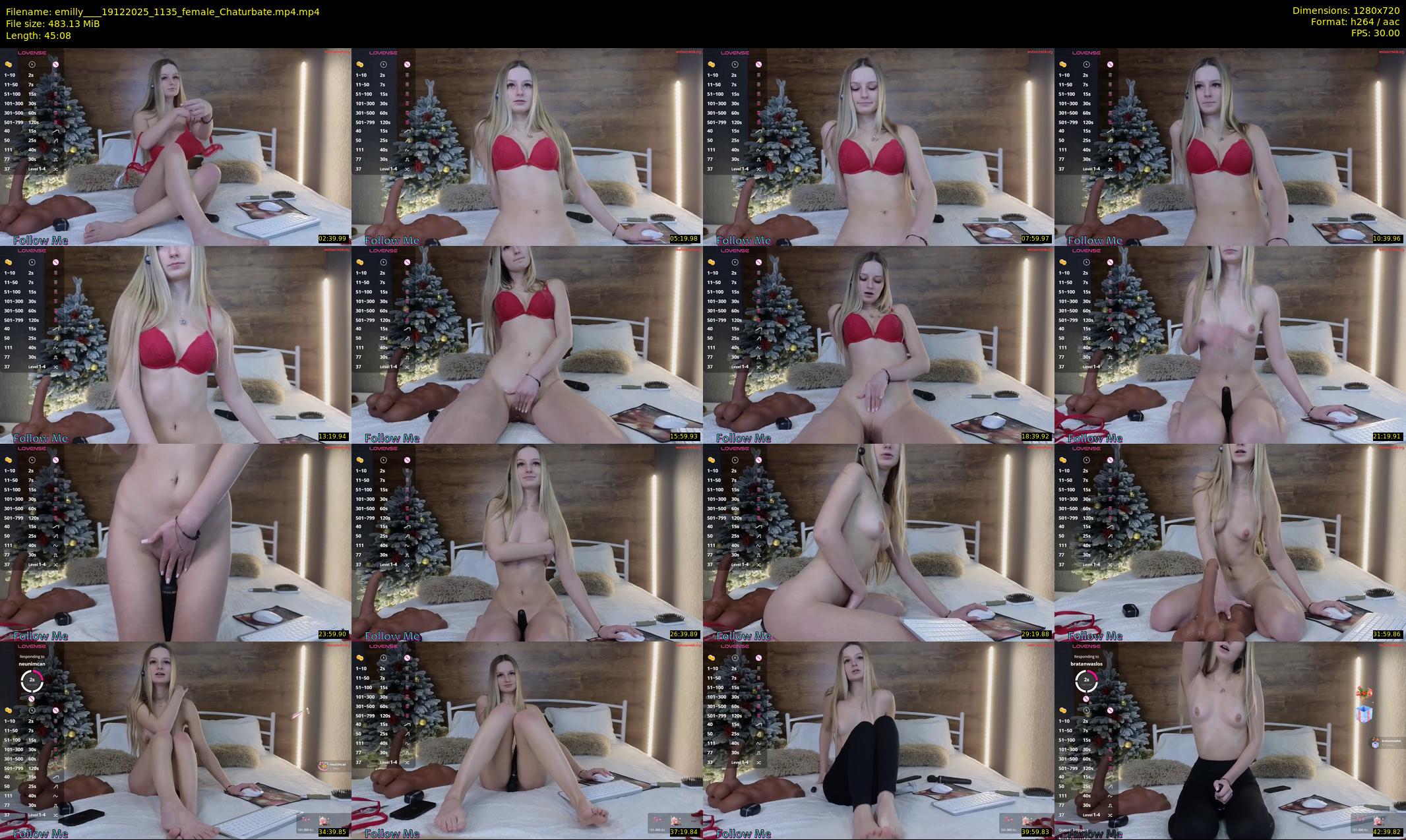 emilly___ — 46 minute Chaturbate female cam show recording, 720p, Dec 19, 2025