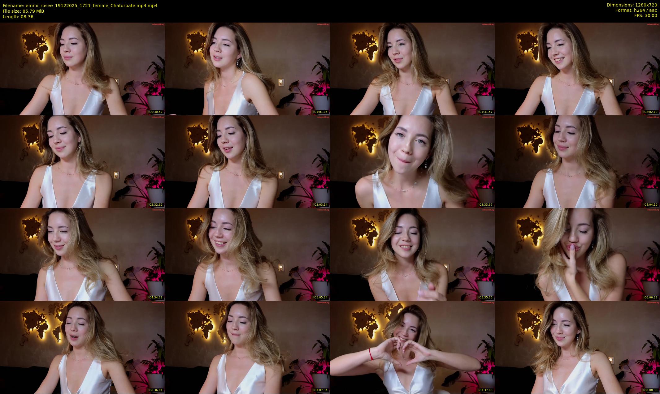 emmi_rosee — 9 minute Chaturbate female cam show recording, 720p, Dec 19, 2025