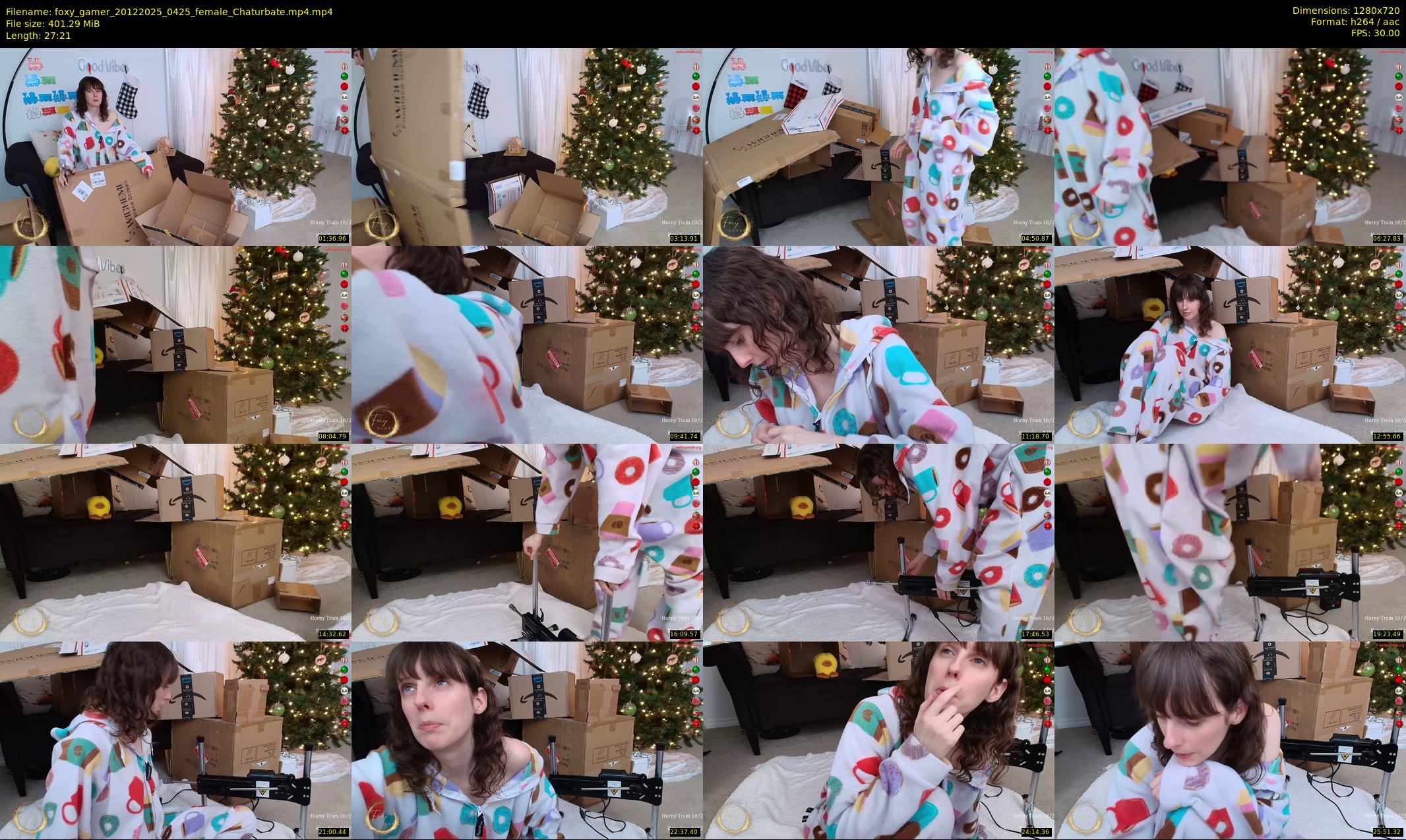 foxy_gamer — 28 minute Chaturbate female cam show recording, 720p, Dec 20, 2025