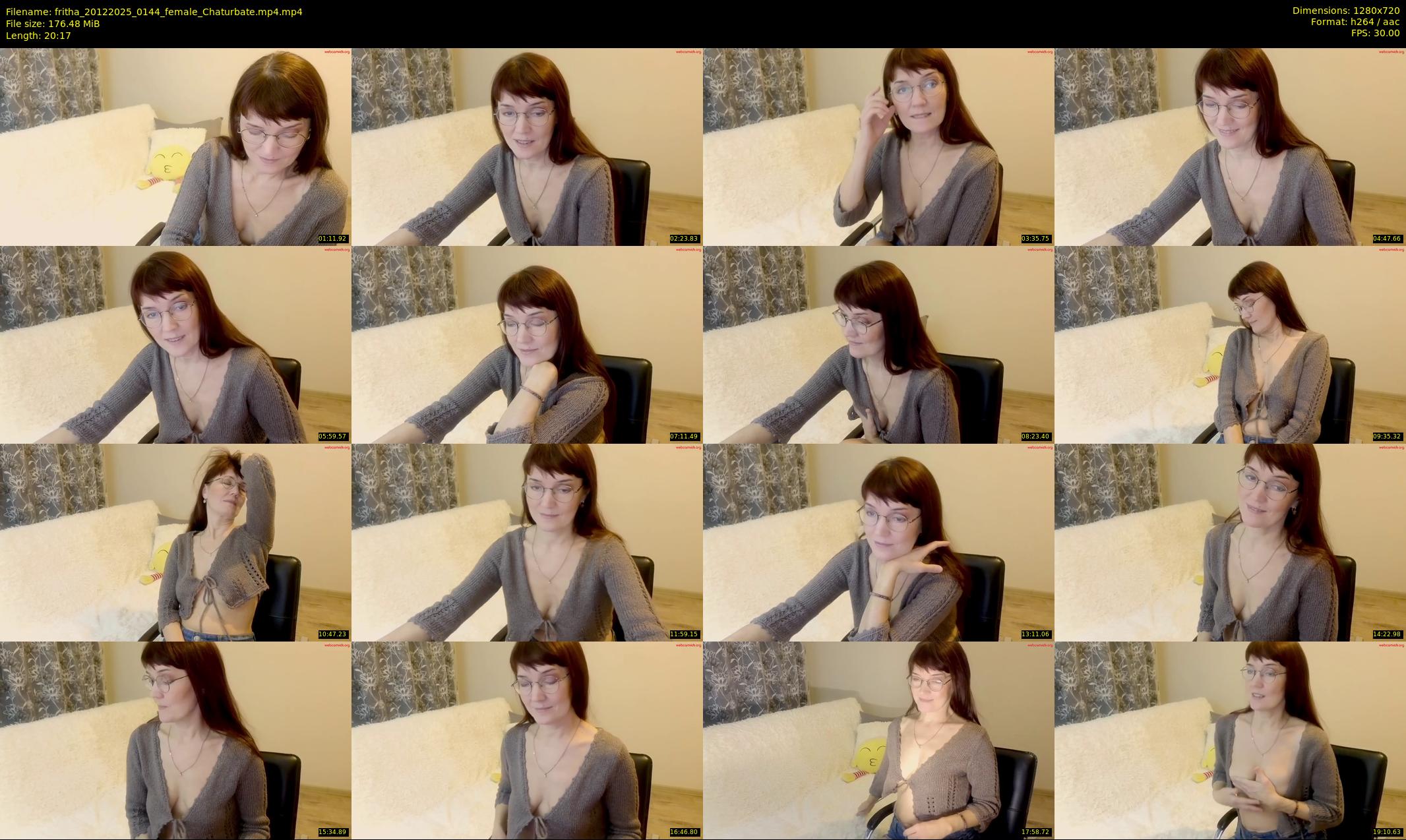 fritha — 21 minute Chaturbate female cam show recording, 720p, Dec 20, 2025