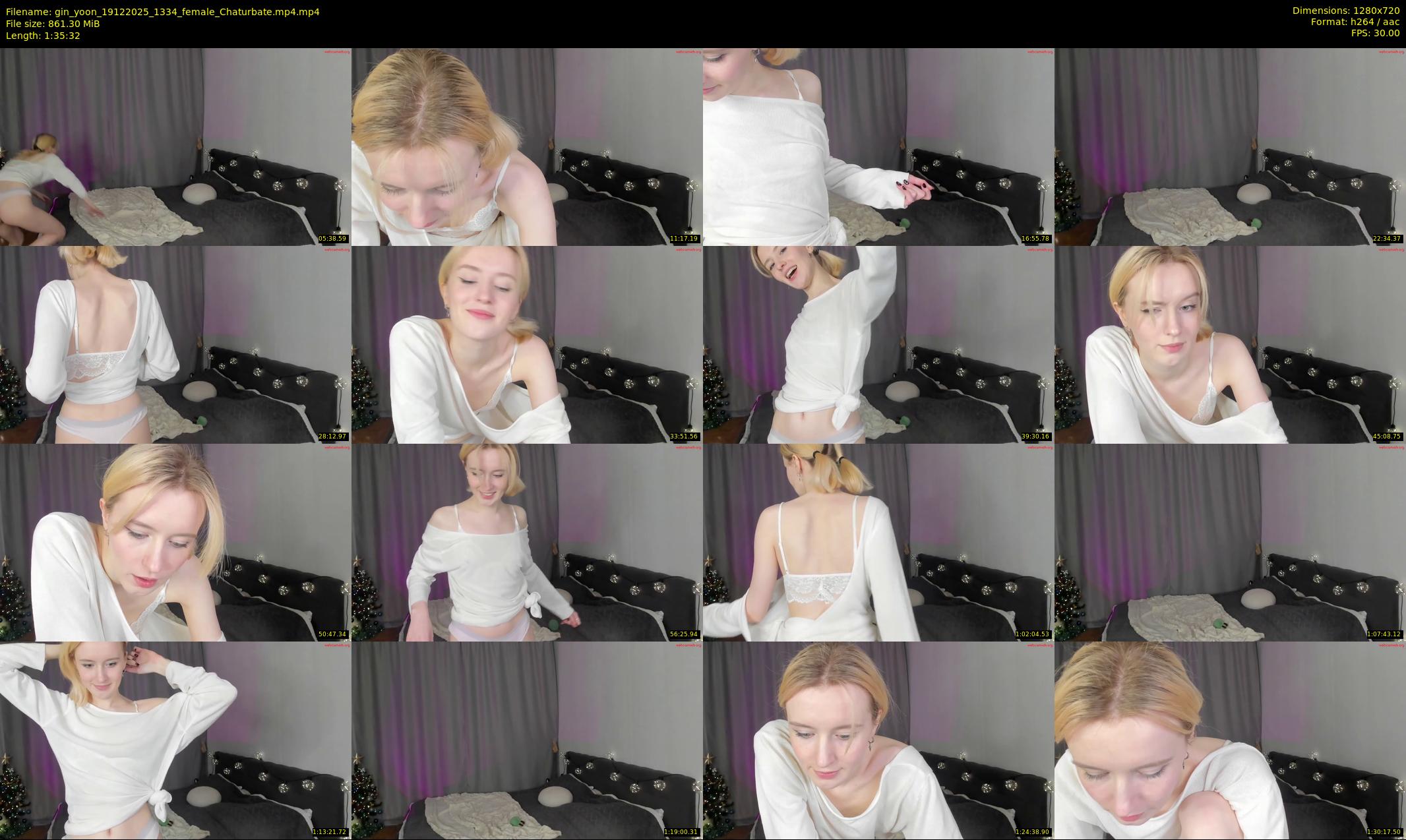 gin_yoon — 96 minute Chaturbate female cam show recording, 720p, Dec 19, 2025