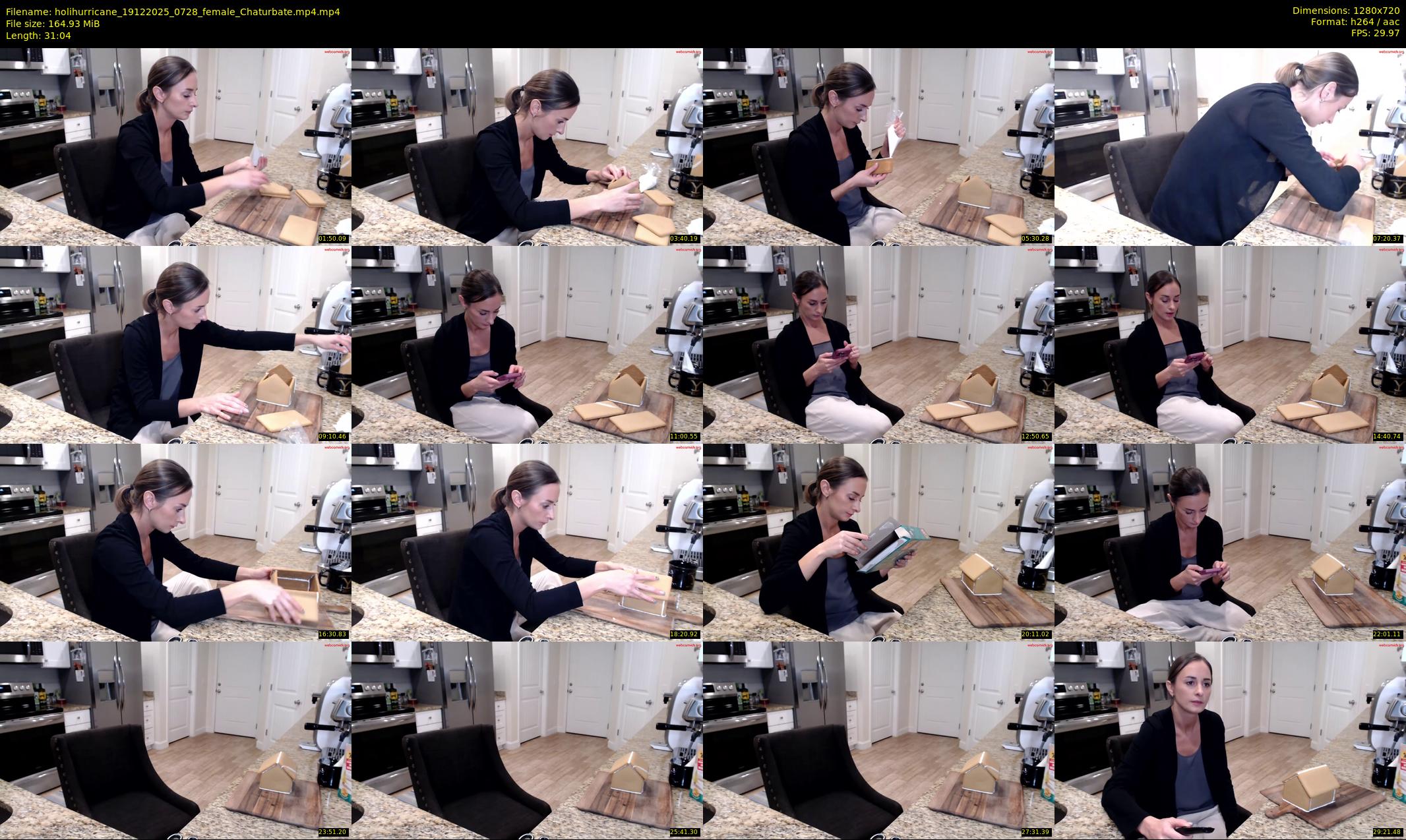 holihurricane — 32 minute Chaturbate female cam show recording, 720p, Dec 19, 2025