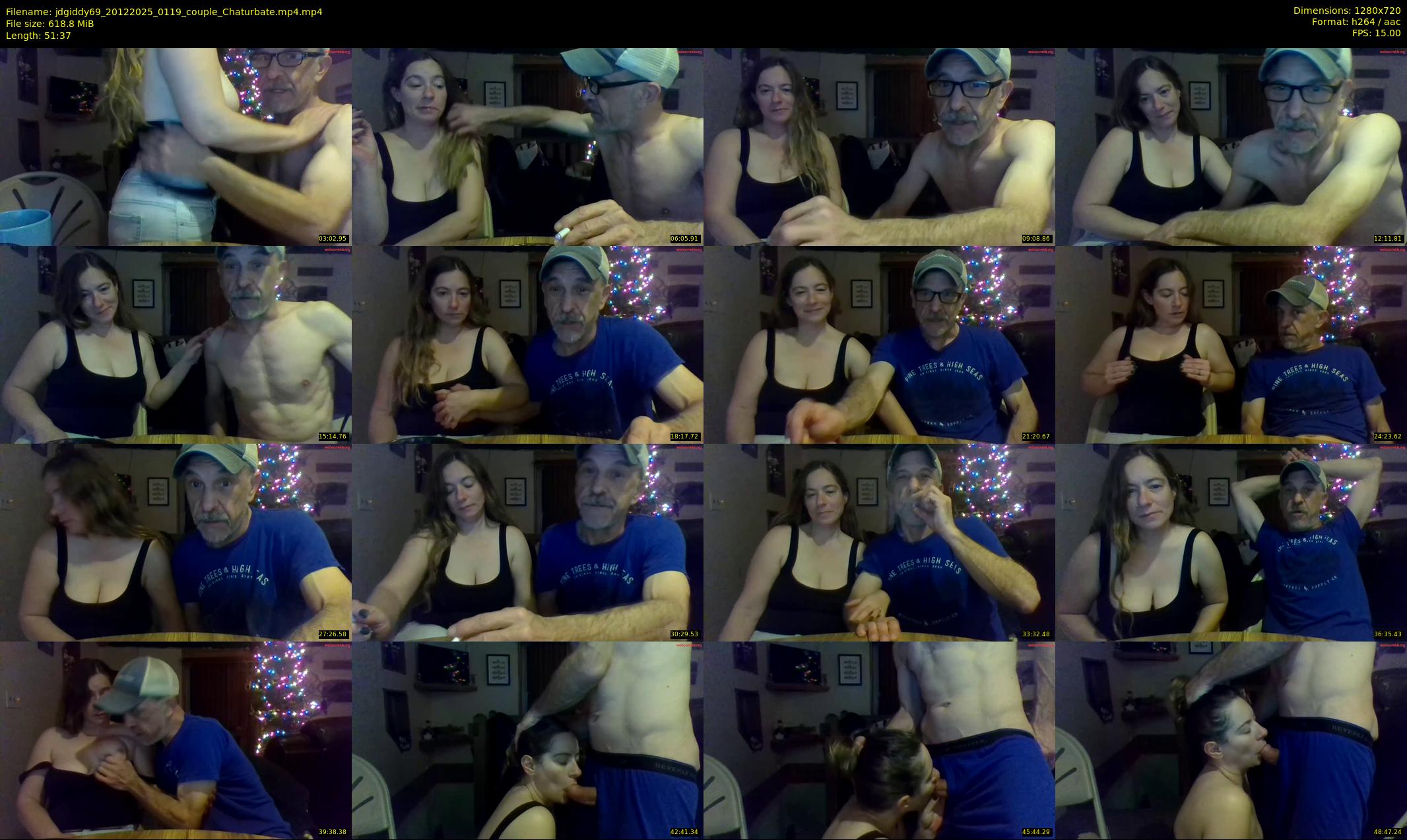 jdgiddy69 — 52 minute Chaturbate couple cam show recording, 720p, Dec 20, 2025