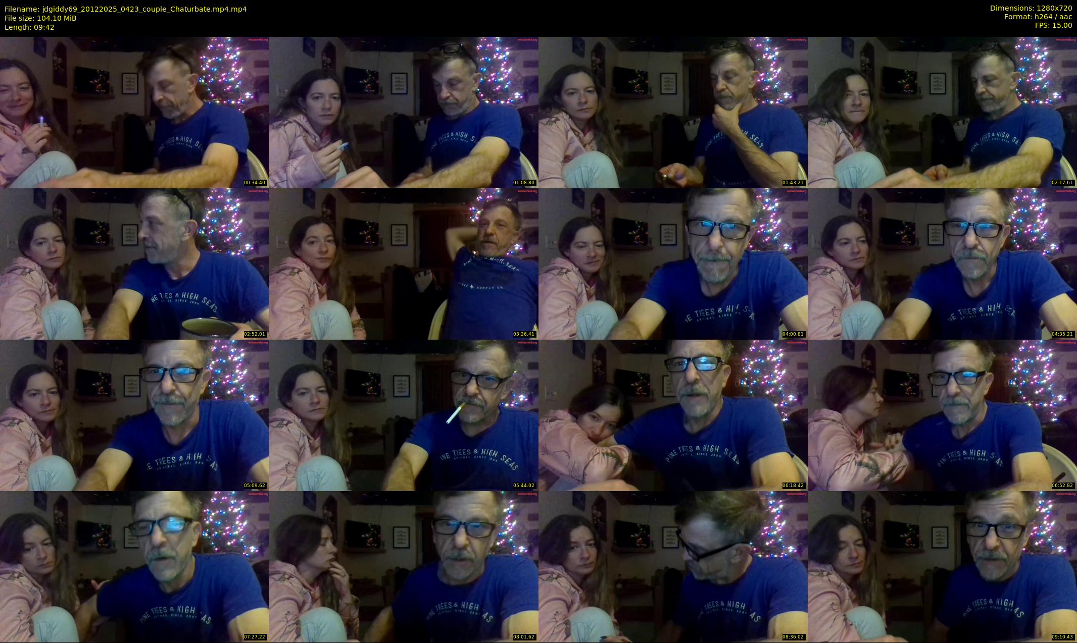 jdgiddy69 — 10 minute Chaturbate couple cam show recording, 720p, Dec 20, 2025