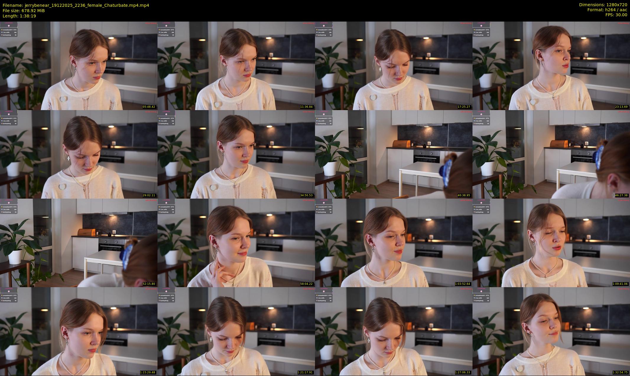jerrybenear — 99 minute Chaturbate female cam show recording, 720p, Dec 19, 2025