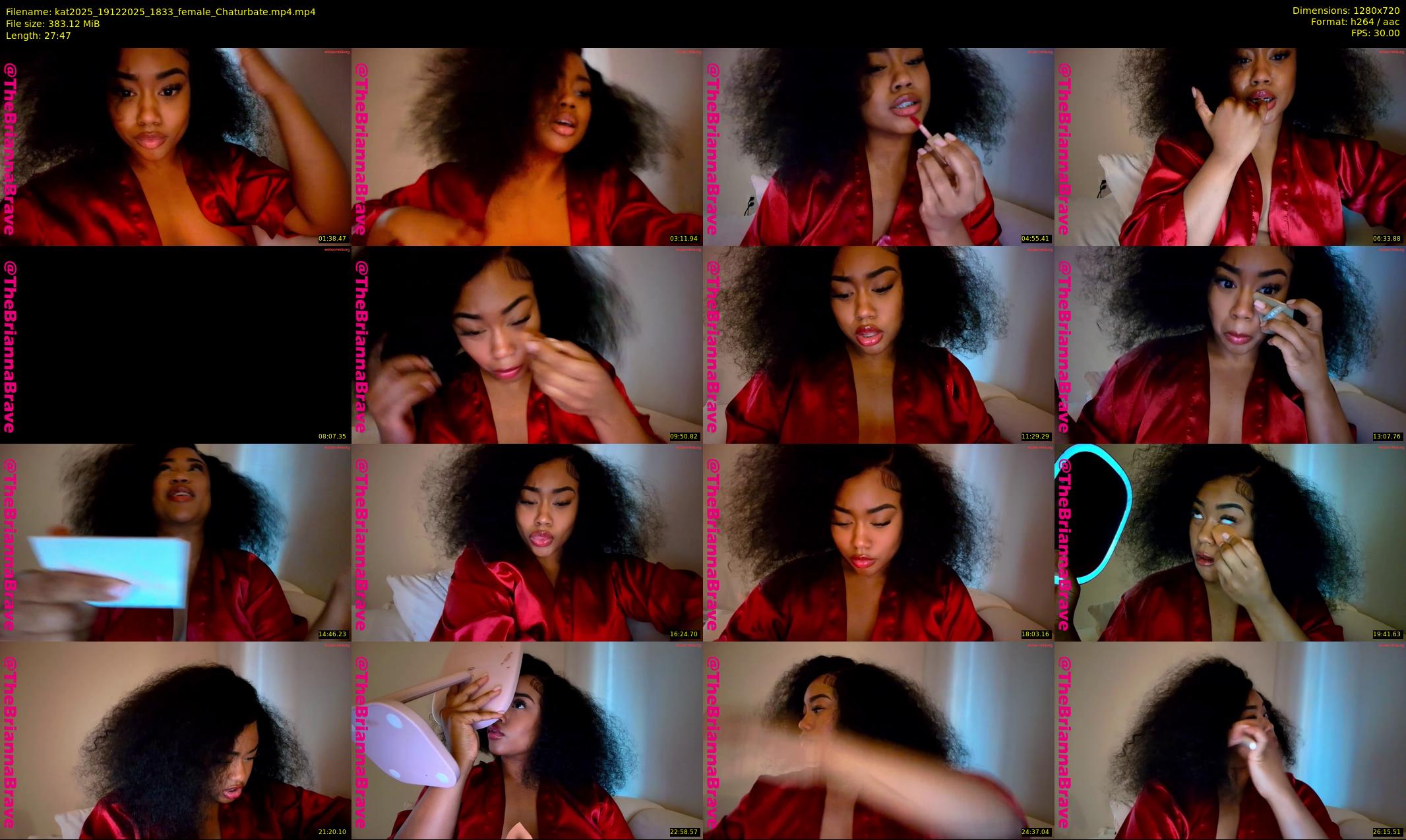 kat2025 — 28 minute Chaturbate female cam show recording, 720p, Dec 19, 2025