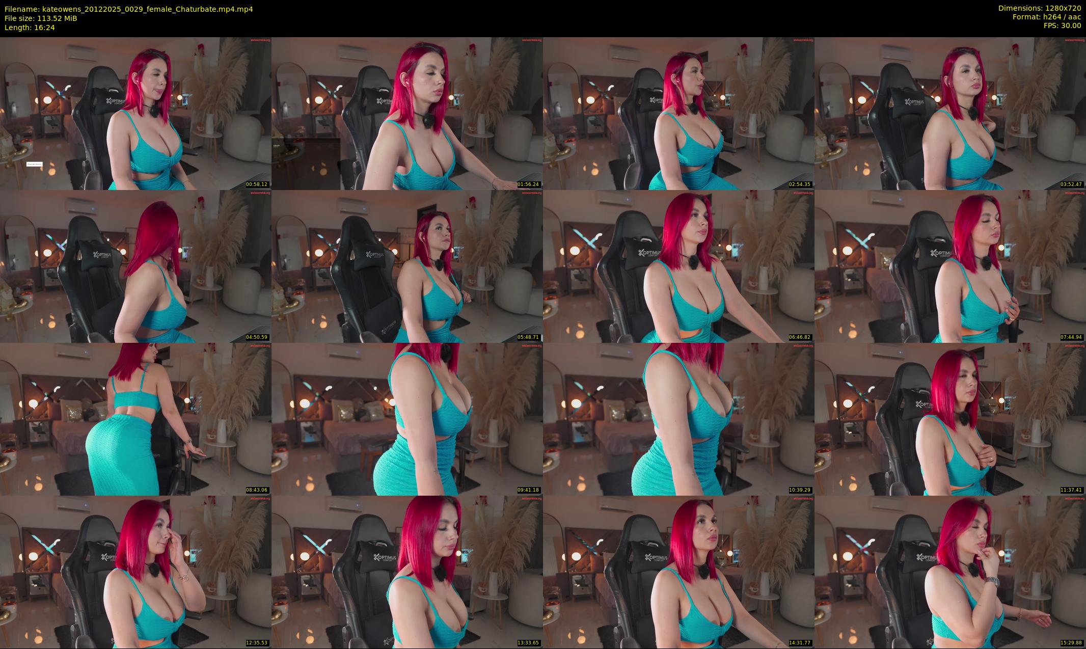 kateowens — 17 minute Chaturbate female cam show recording, 720p, Dec 20, 2025