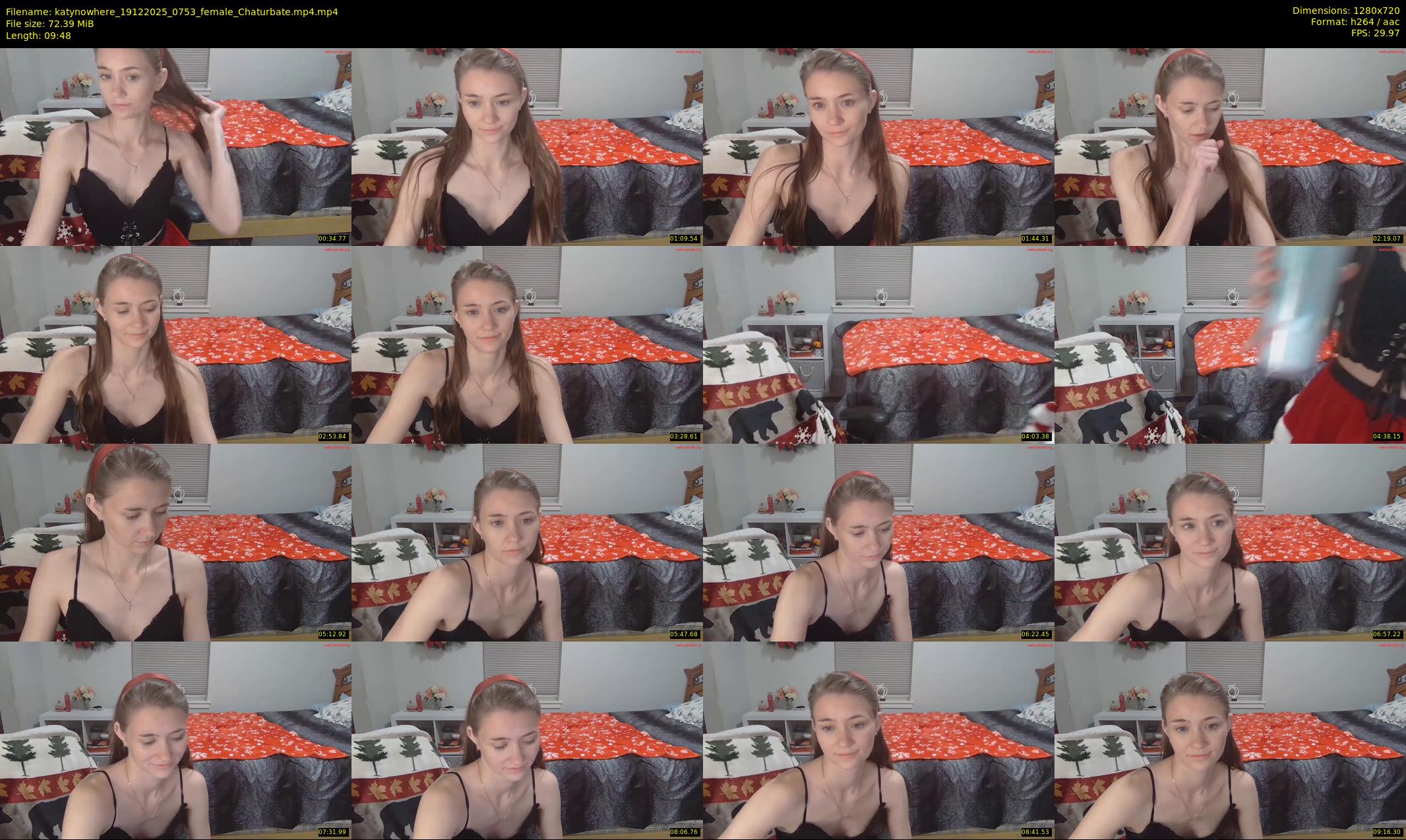 katynowhere — 10 minute Chaturbate female cam show recording, 720p, Dec 19, 2025