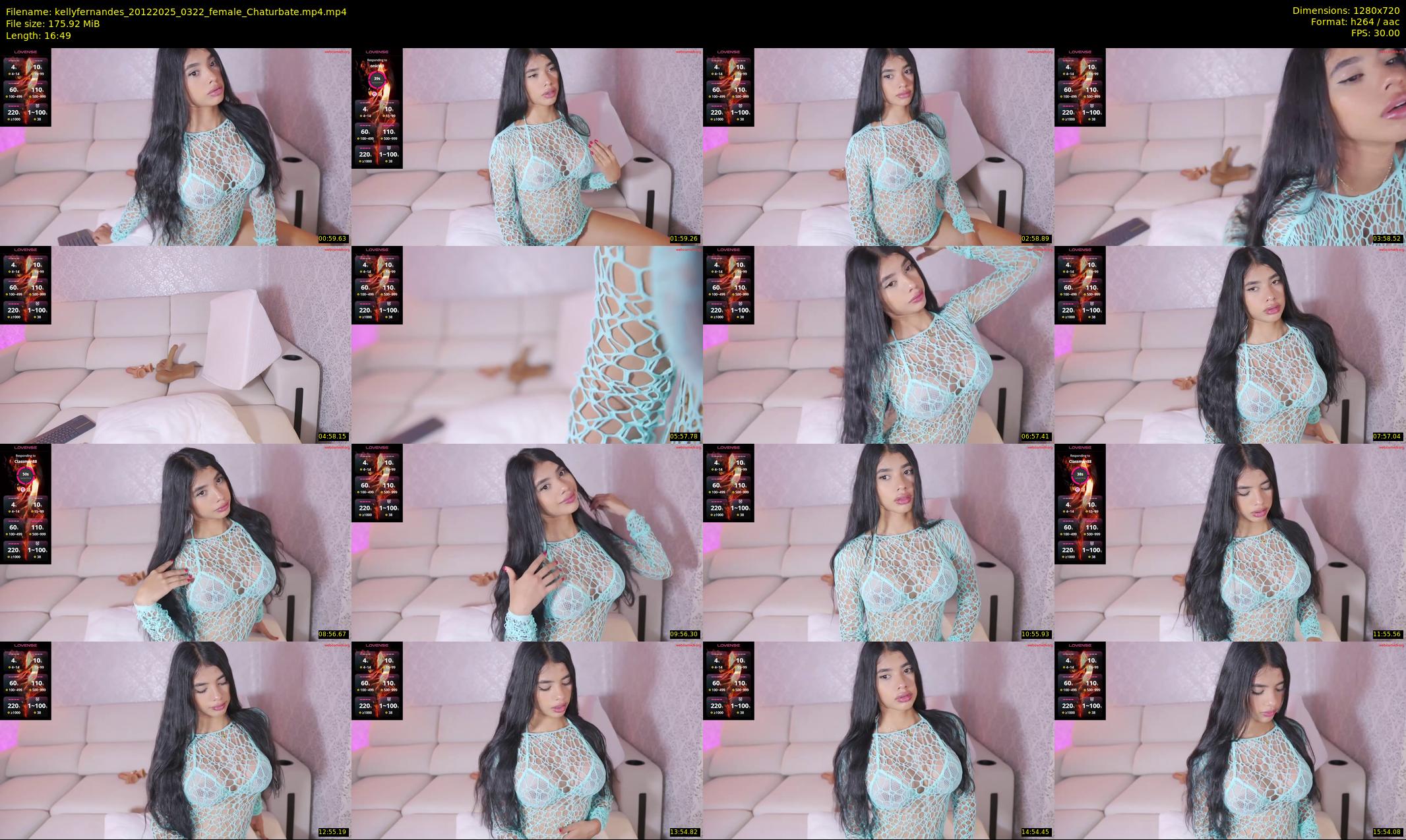 kellyfernandes — 17 minute Chaturbate female cam show recording, 720p, Dec 20, 2025