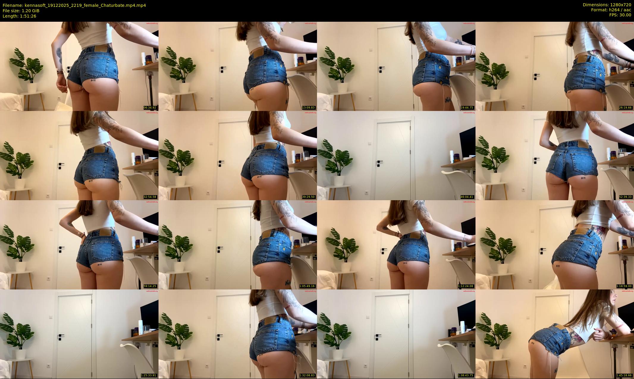 kennasoft — 112 minute Chaturbate female cam show recording, 720p, Dec 19, 2025