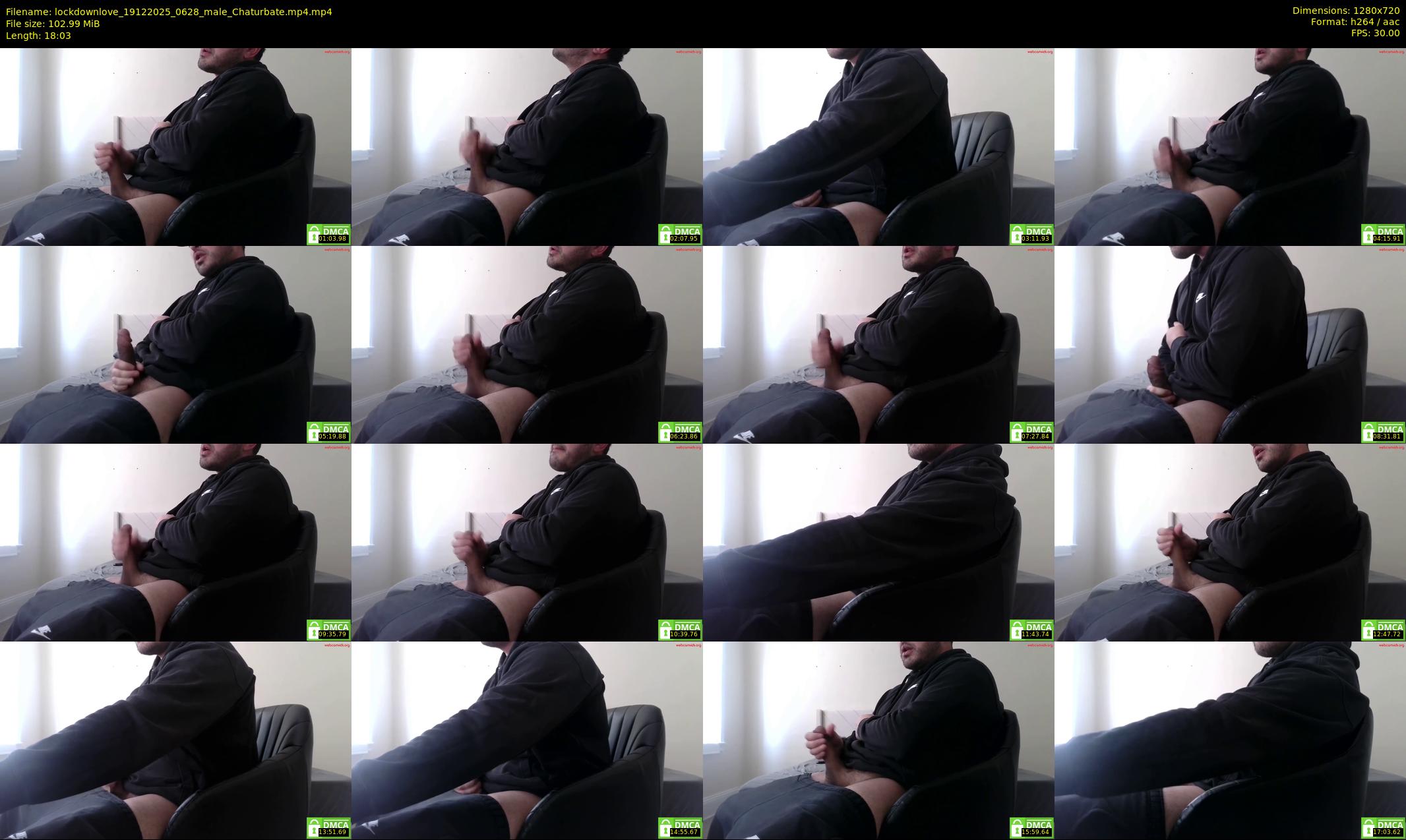 lockdownlove — 19 minute Chaturbate male cam show recording, 720p, Dec 19, 2025