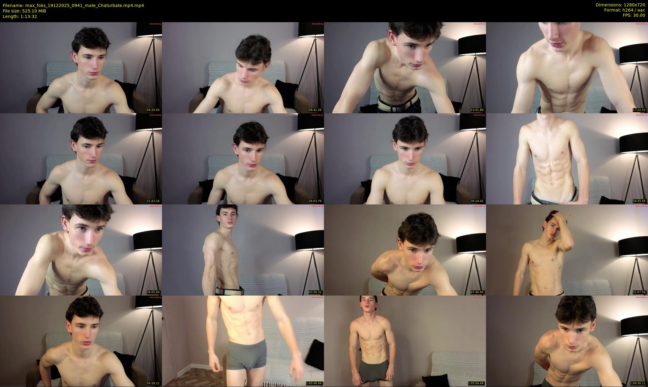 max_foks — 74 minute Chaturbate male cam show recording, 720p, Dec 19, 2025