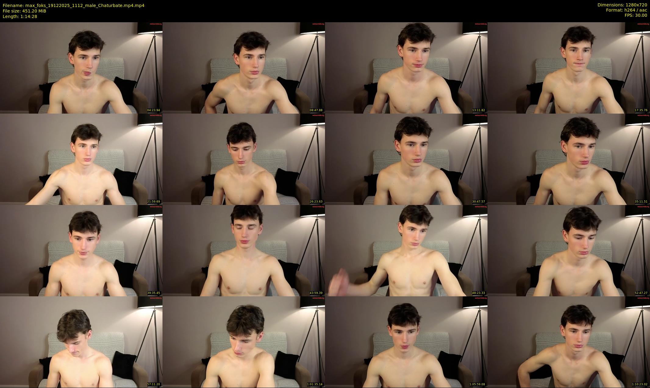 max_foks — 75 minute Chaturbate male cam show recording, 720p, Dec 19, 2025
