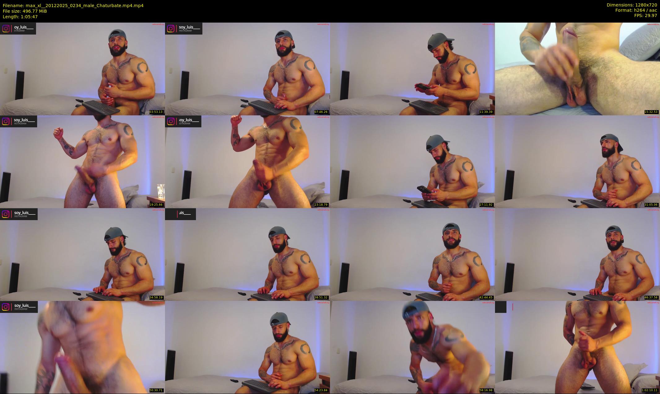 max_xl_ — 66 minute Chaturbate male cam show recording, 720p, Dec 20, 2025