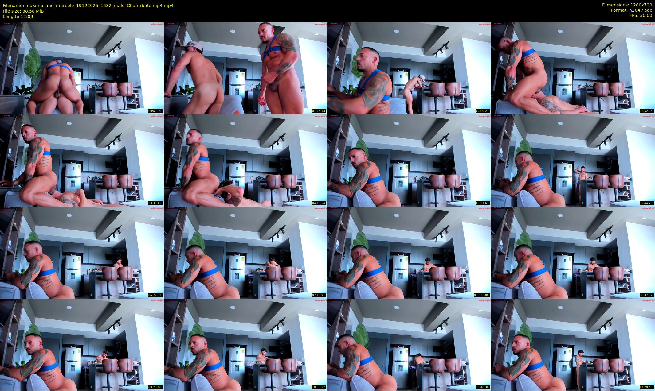 maximo_and_marcelo — 13 minute Chaturbate couple cam show recording, 720p, Dec 19, 2025