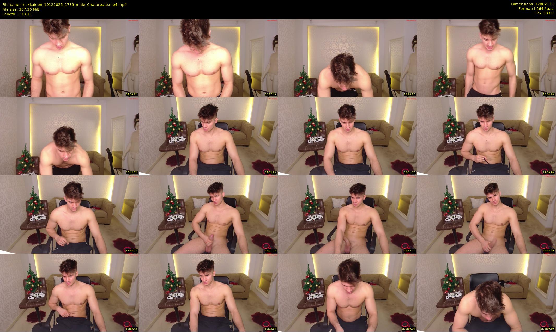 maxkaiden — 71 minute Chaturbate male cam show recording, 720p, Dec 19, 2025