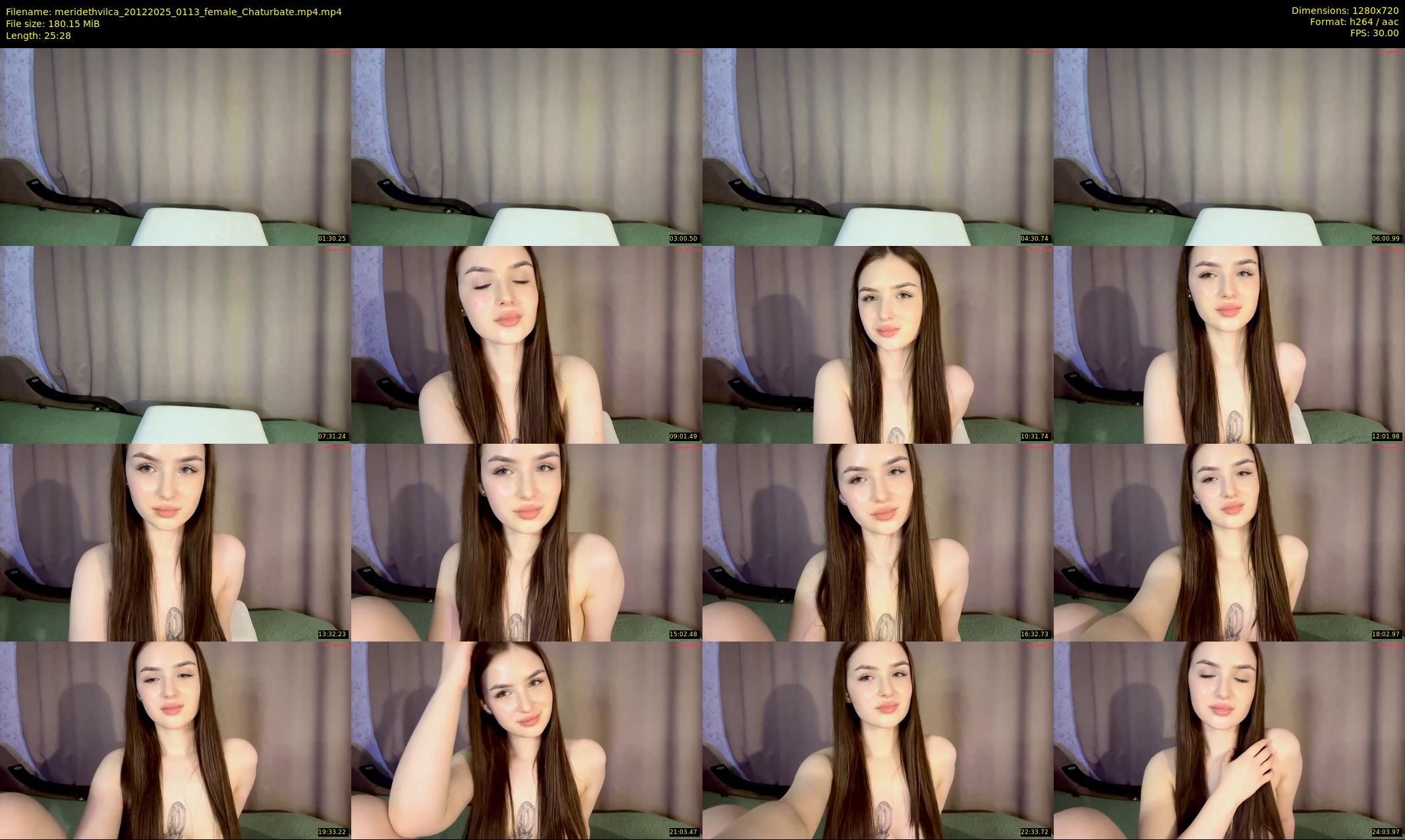 meridethvilca — 26 minute Chaturbate female cam show recording, 720p, Dec 20, 2025