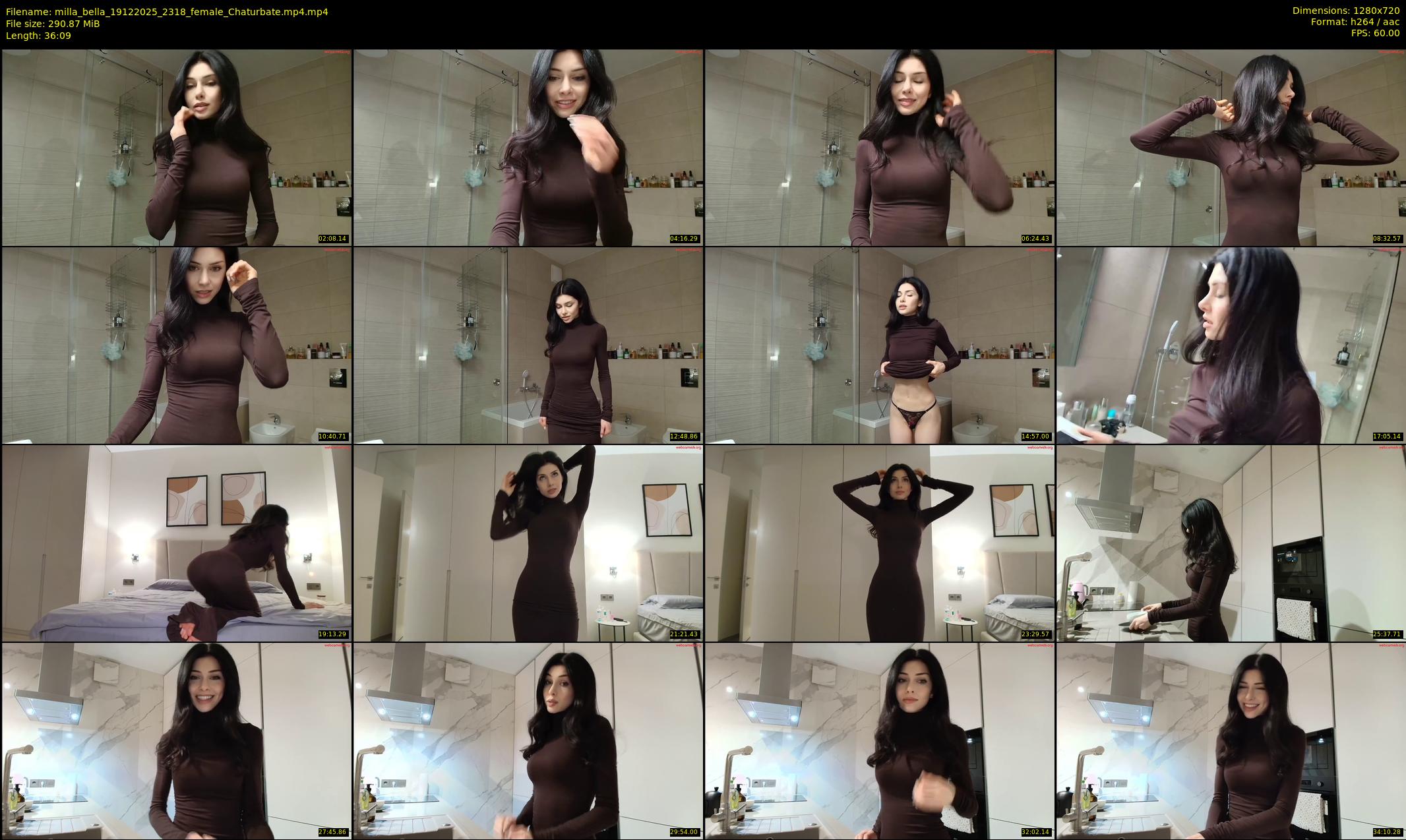 milla_bella — 37 minute Chaturbate female cam show recording, 720p, Dec 19, 2025