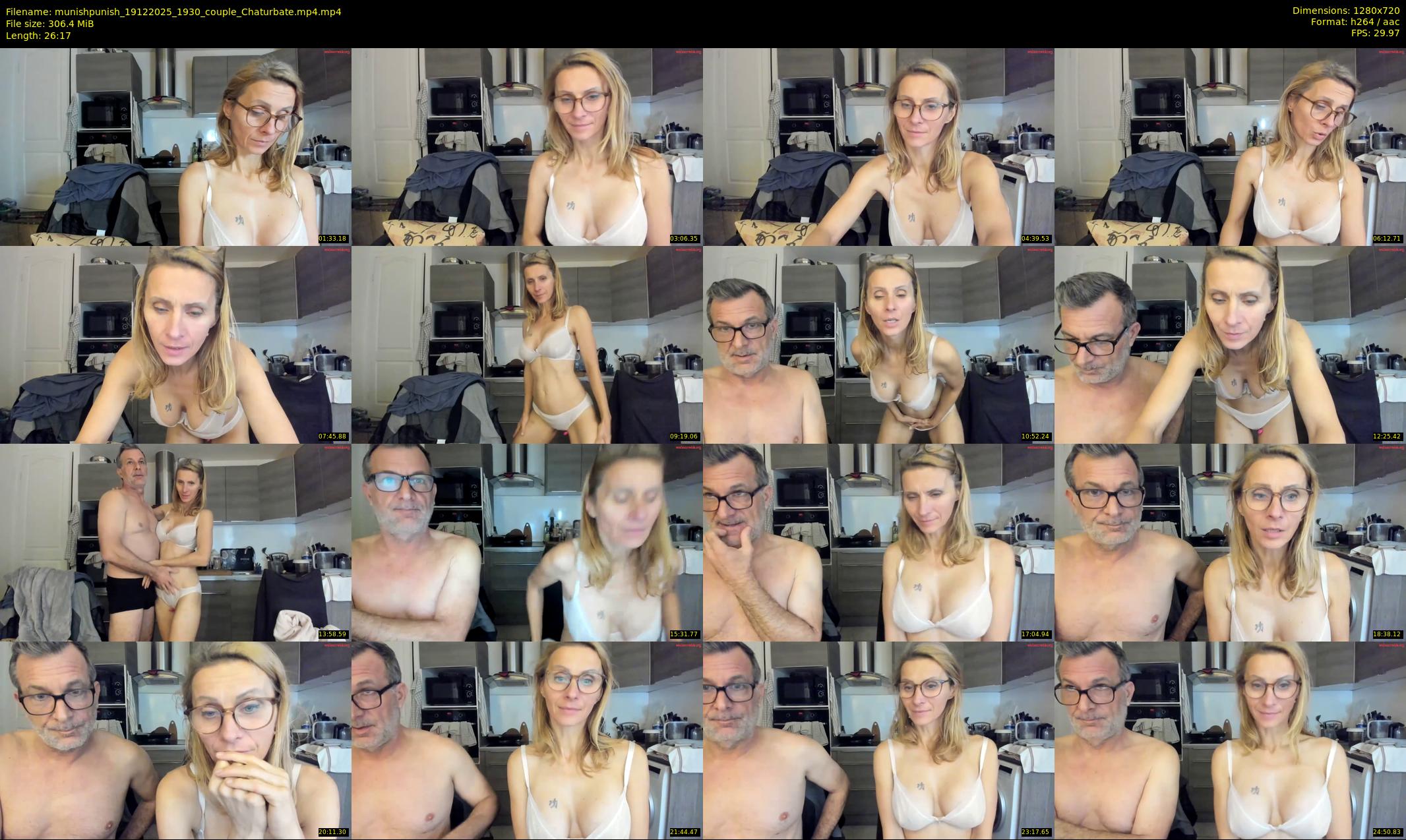 munishpunish — 27 minute Chaturbate couple cam show recording, 720p, Dec 19, 2025