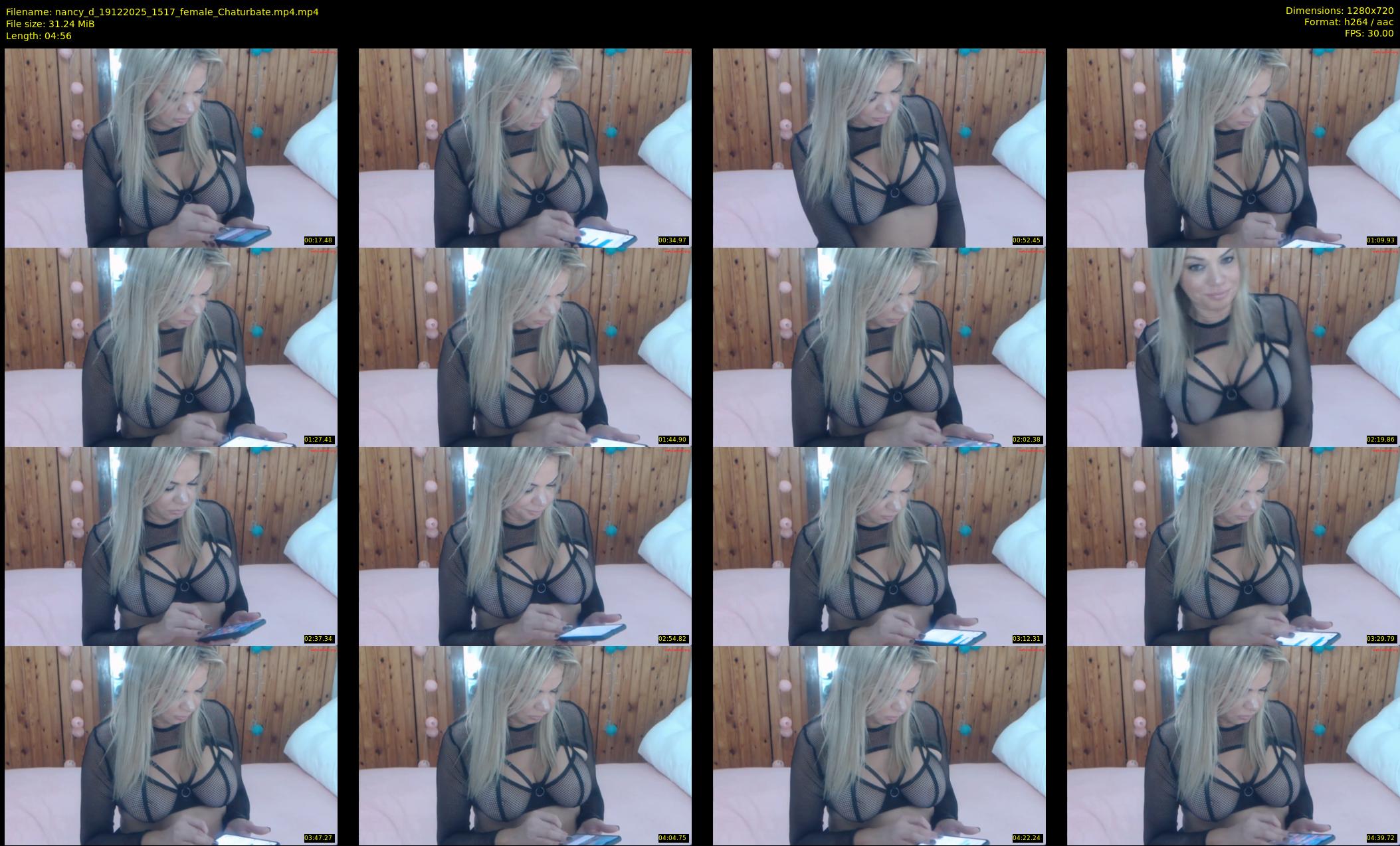 nancy_d — 5 minute Chaturbate female cam show recording, 720p, Dec 19, 2025