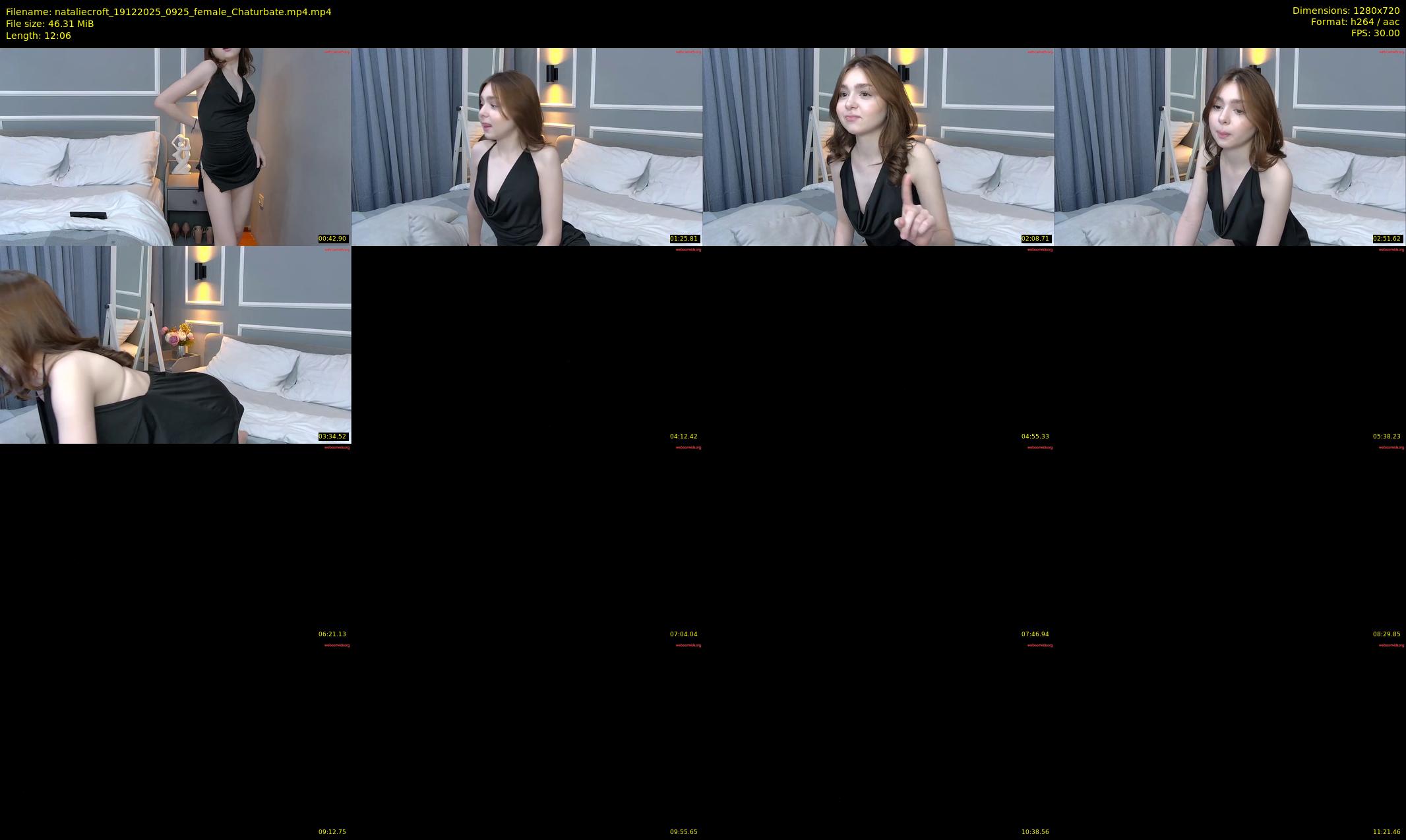 nataliecroft — 13 minute Chaturbate female cam show recording, 720p, Dec 19, 2025