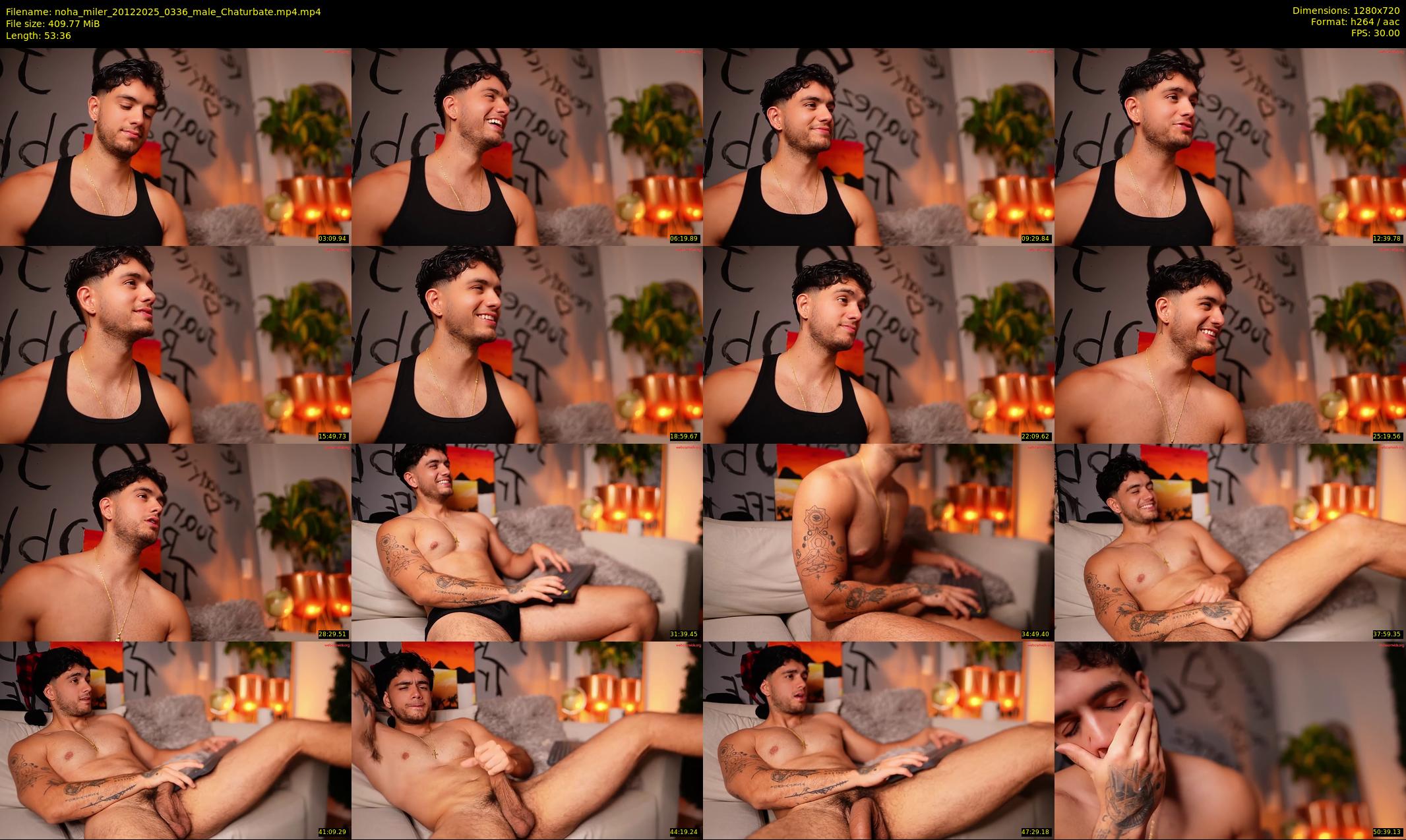 noha_miler — 54 minute Chaturbate male cam show recording, 720p, Dec 20, 2025