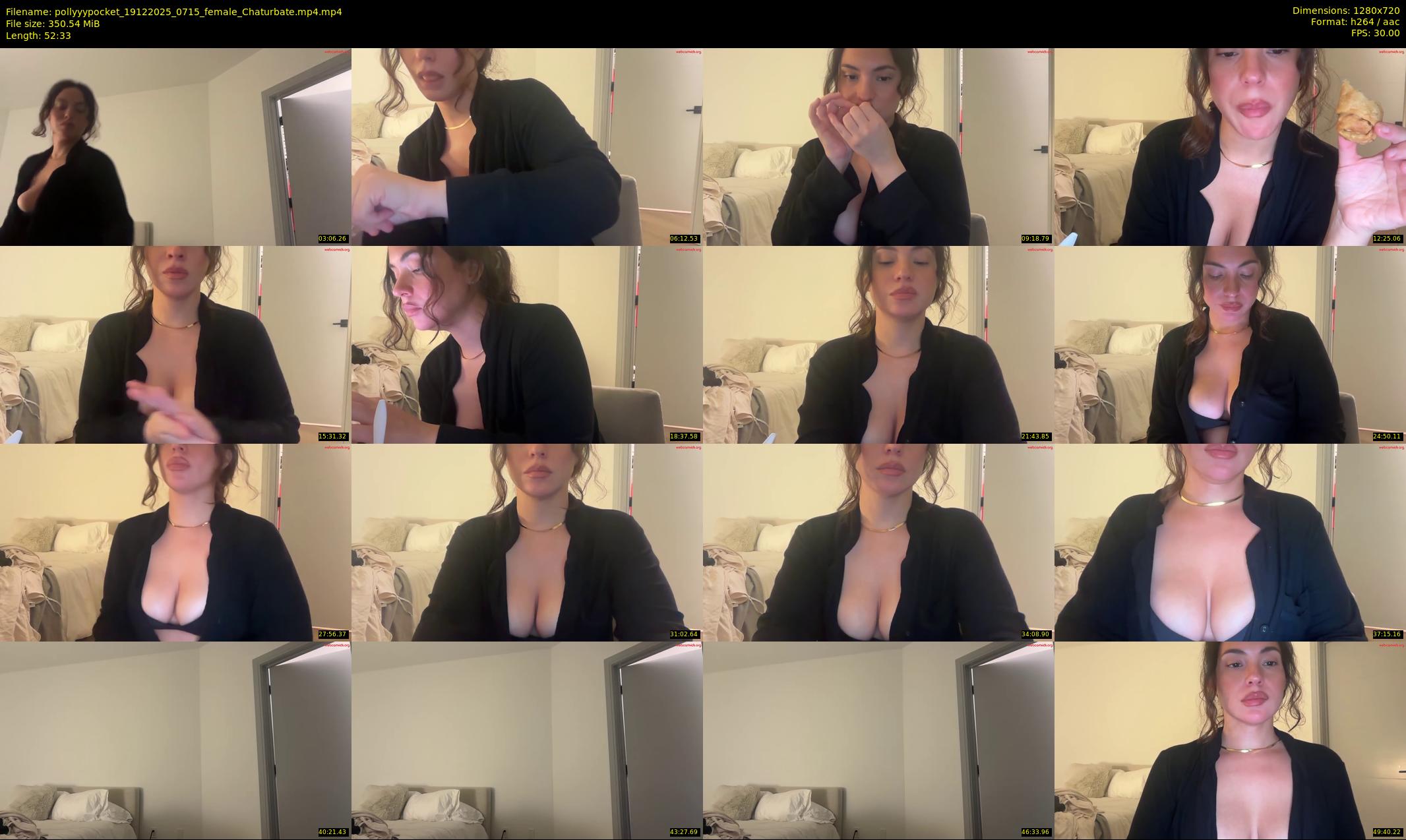 pollyyypocket — 53 minute Chaturbate female cam show recording, 720p, Dec 19, 2025