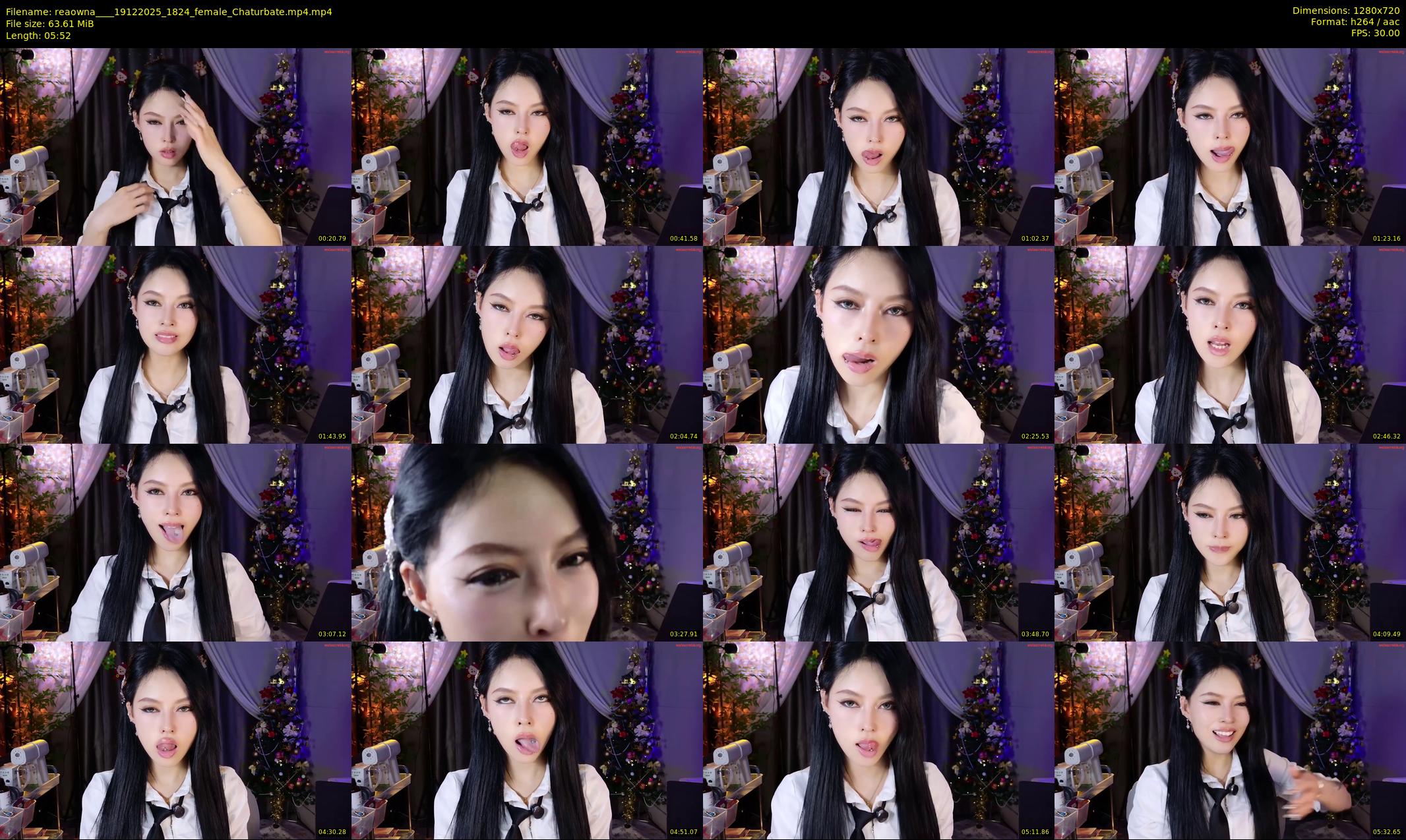 reaowna___ — 6 minute Chaturbate female cam show recording, 720p, Dec 19, 2025