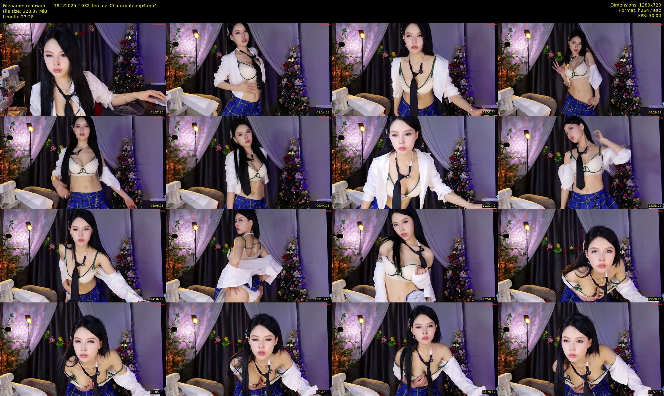 reaowna___ — 28 minute Chaturbate female cam show recording, 720p, Dec 19, 2025