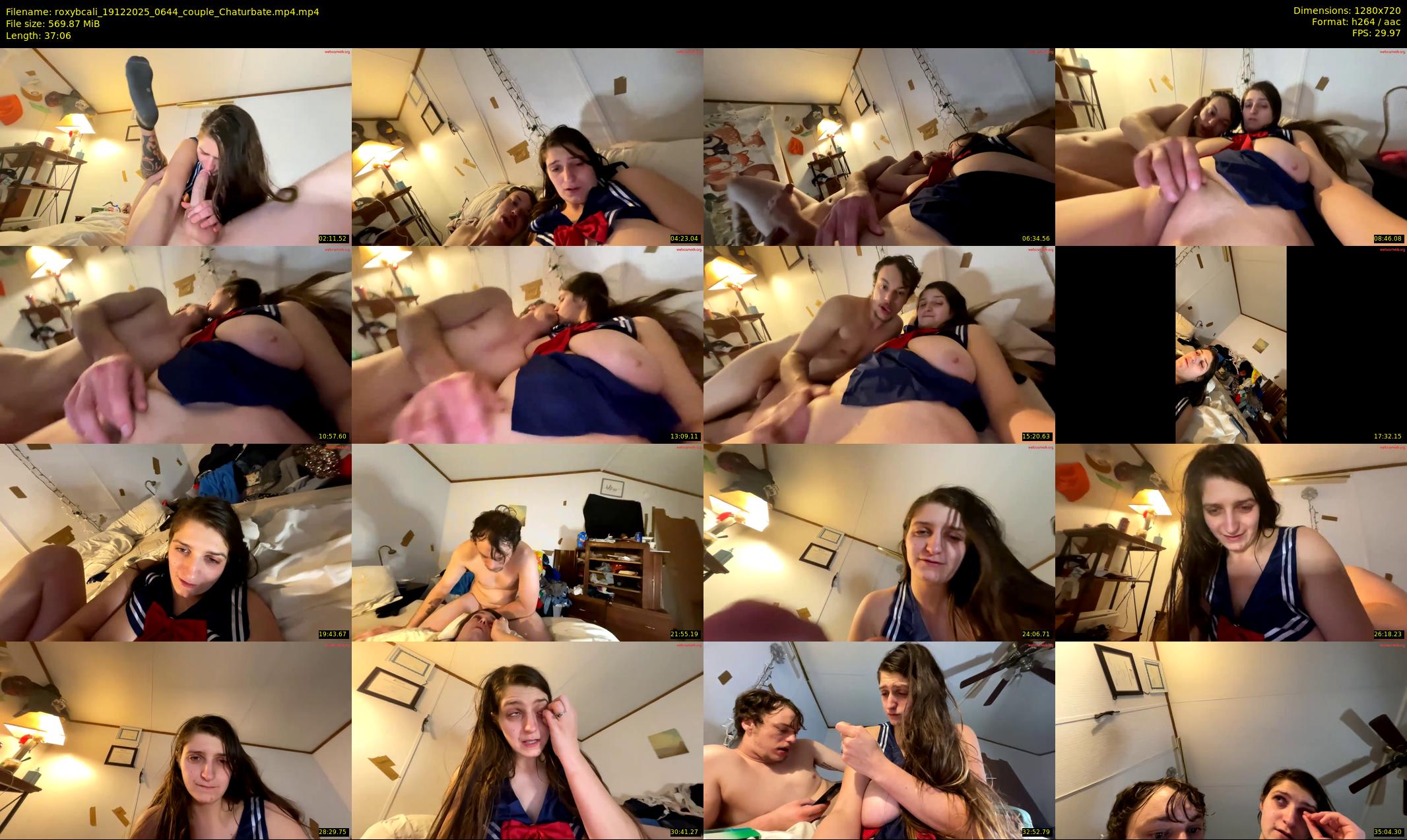 roxybcali — 38 minute Chaturbate couple cam show recording, 720p, Dec 19, 2025