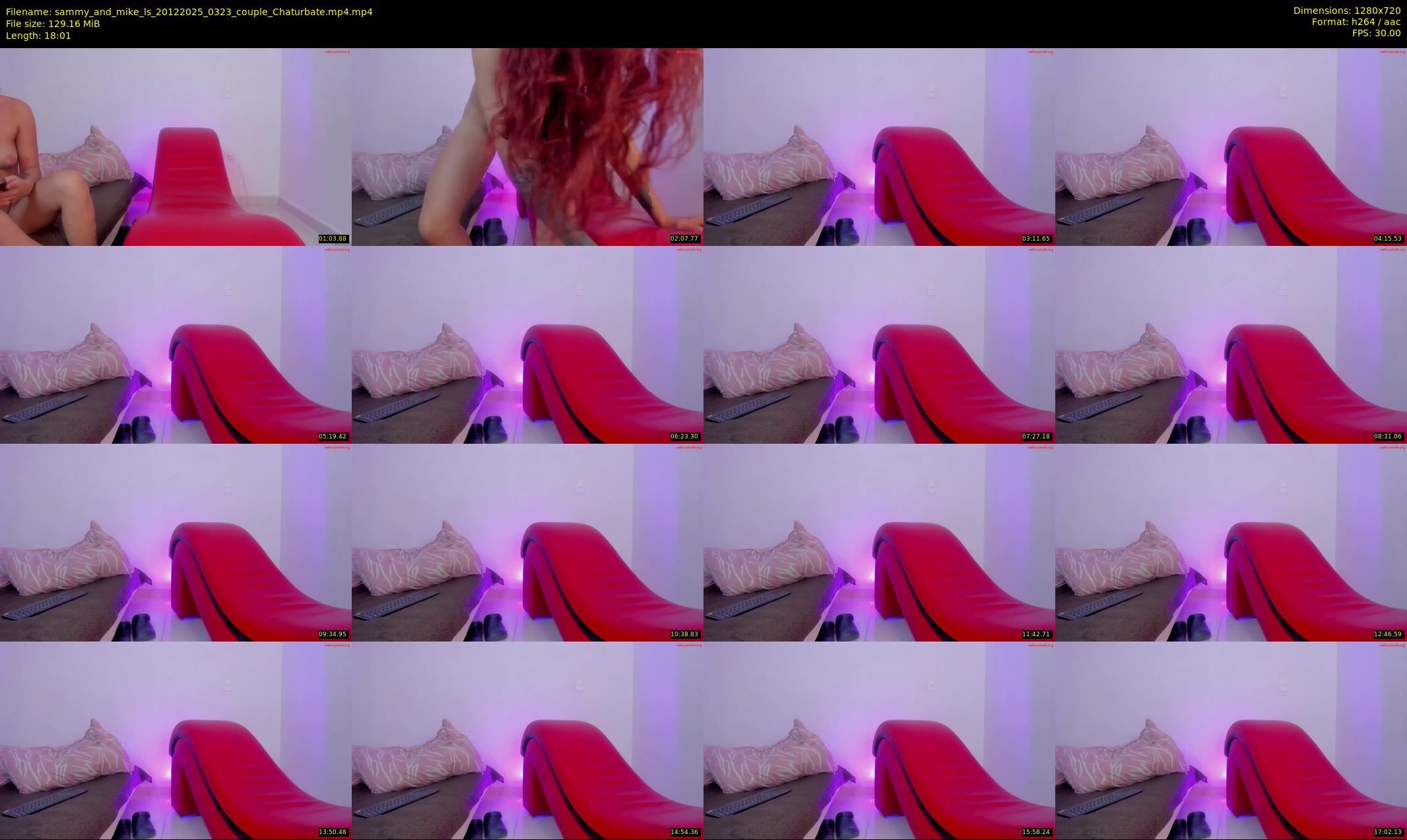 sammy_and_mike_ls — 19 minute Chaturbate couple cam show recording, 720p, Dec 20, 2025